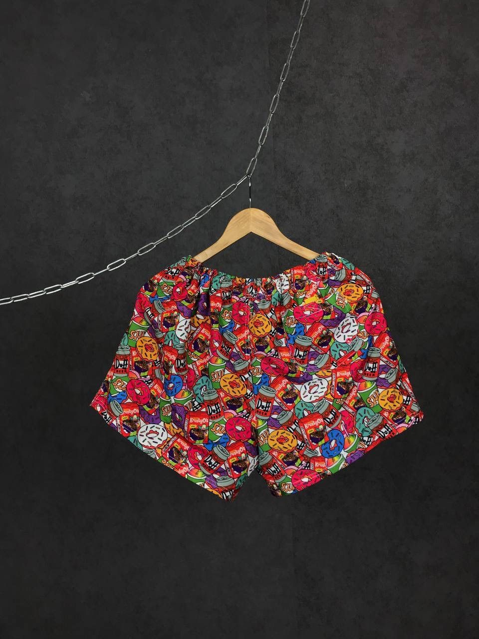 The Simpsons The Simpsons crazy multicolor overprinted shorts Size US 36 / EU 52 - 5 Thumbnail
