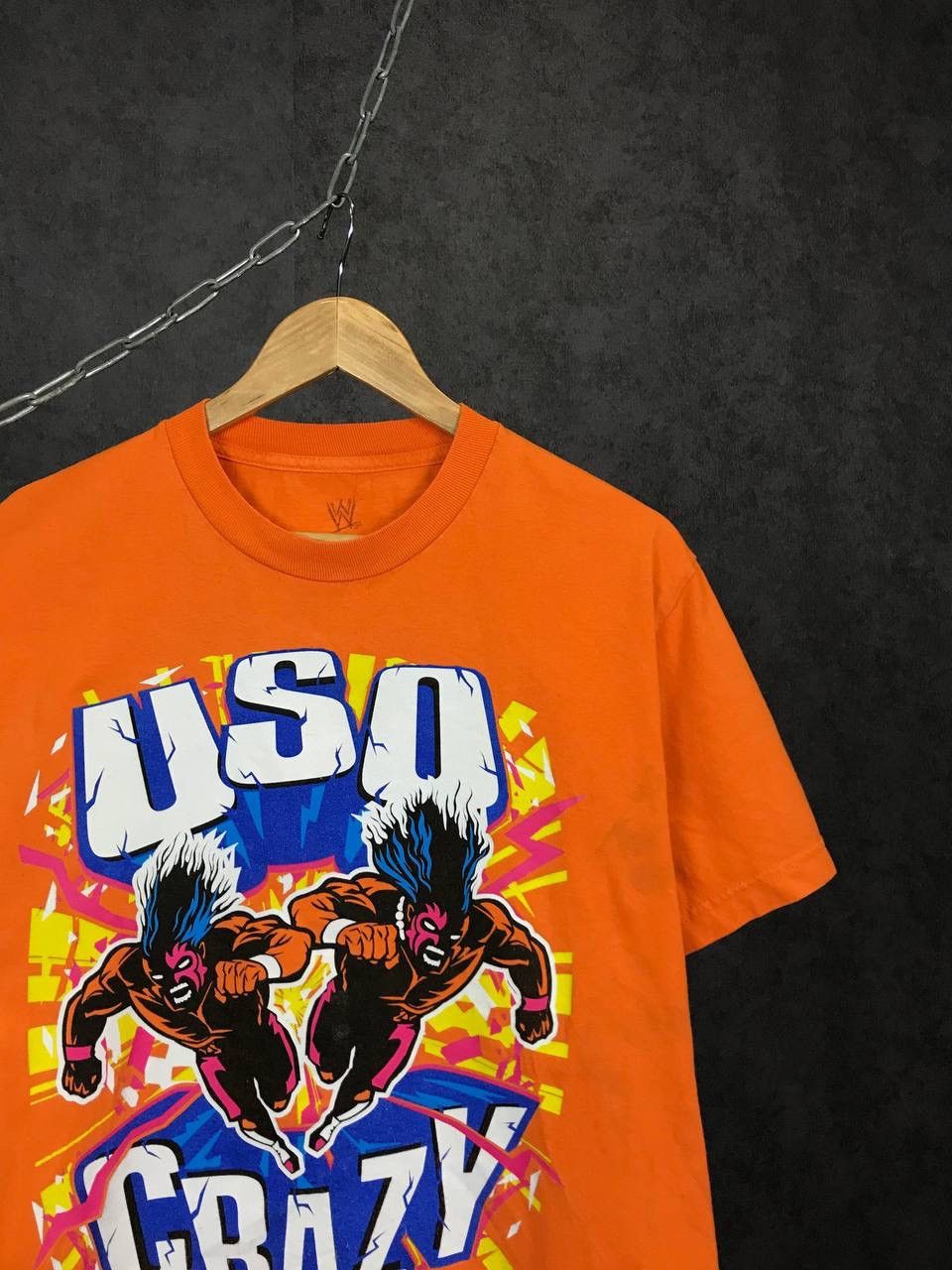 WWE UFO crazy WWE WWF wrestling vintage tee Size US M / EU 48-50 / 2 - 2 Thumbnail