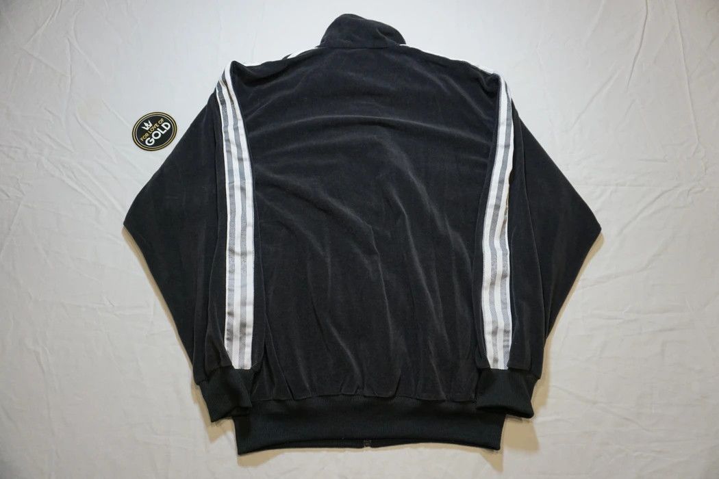 Nike Vintage Nike velvet zip-up sweater jacket black green Size US S / EU 44-46 / 1 - 6 Thumbnail
