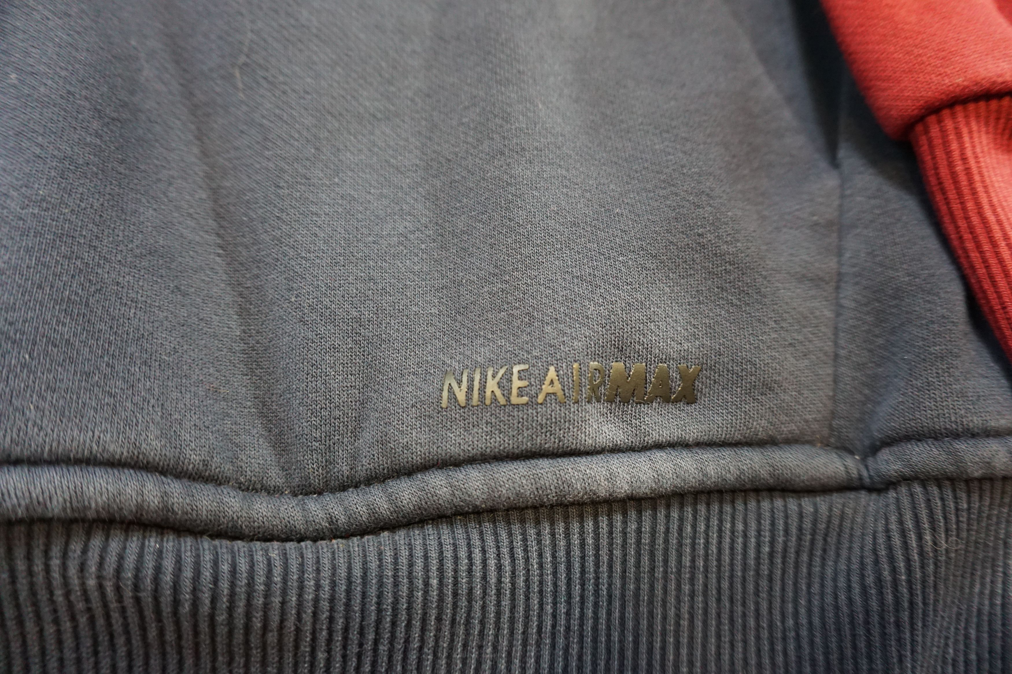 Nike Nike Air Max crewneck sweater / blue / maroon / white Size US L / EU 52-54 / 3 - 3 Thumbnail