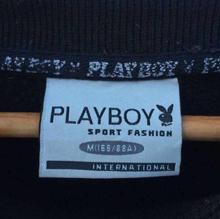 Playboy Original Black Playboy Embroidery Pullover Crewneck Size US M / EU 48-50 / 2 - 3 Thumbnail