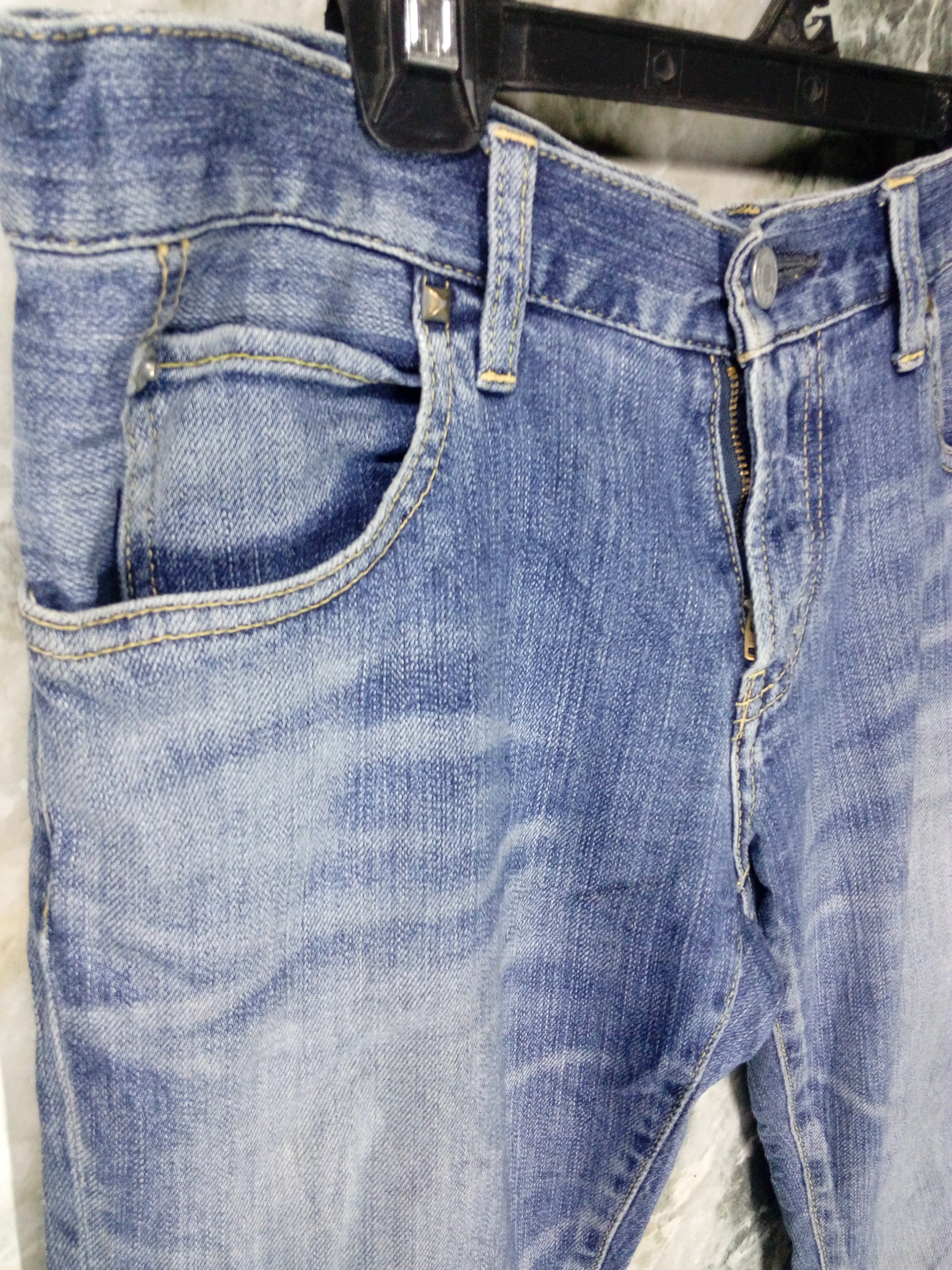 Hysteric Glamour × Japanese Brand Japan Brand Hysteric Glamour Crop Denim Non Selvedge Pant Size US 33 - 3 Thumbnail