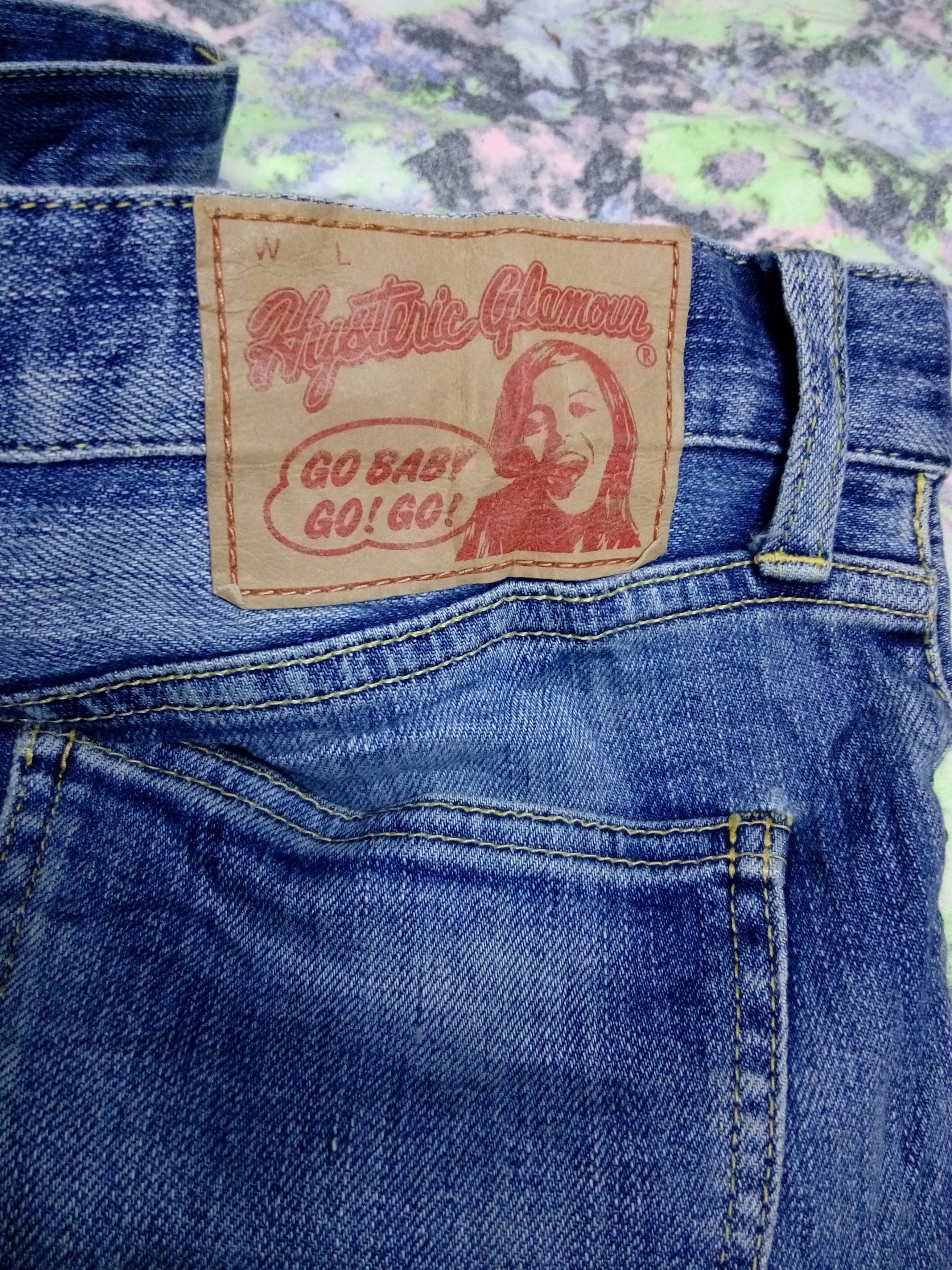 Hysteric Glamour × Japanese Brand Japan Brand Hysteric Glamour Crop Denim Non Selvedge Pant Size US 33 - 6 Thumbnail