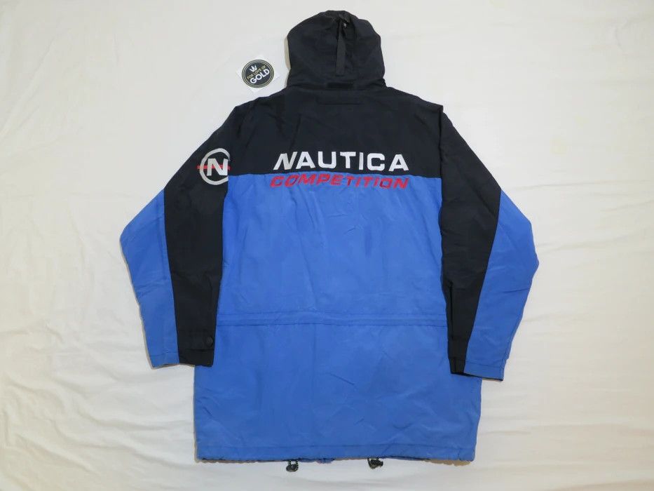 Nautica Vintage Nautica Competition parka jacket blue black Size US L / EU 52-54 / 3 - 1 Thumbnail