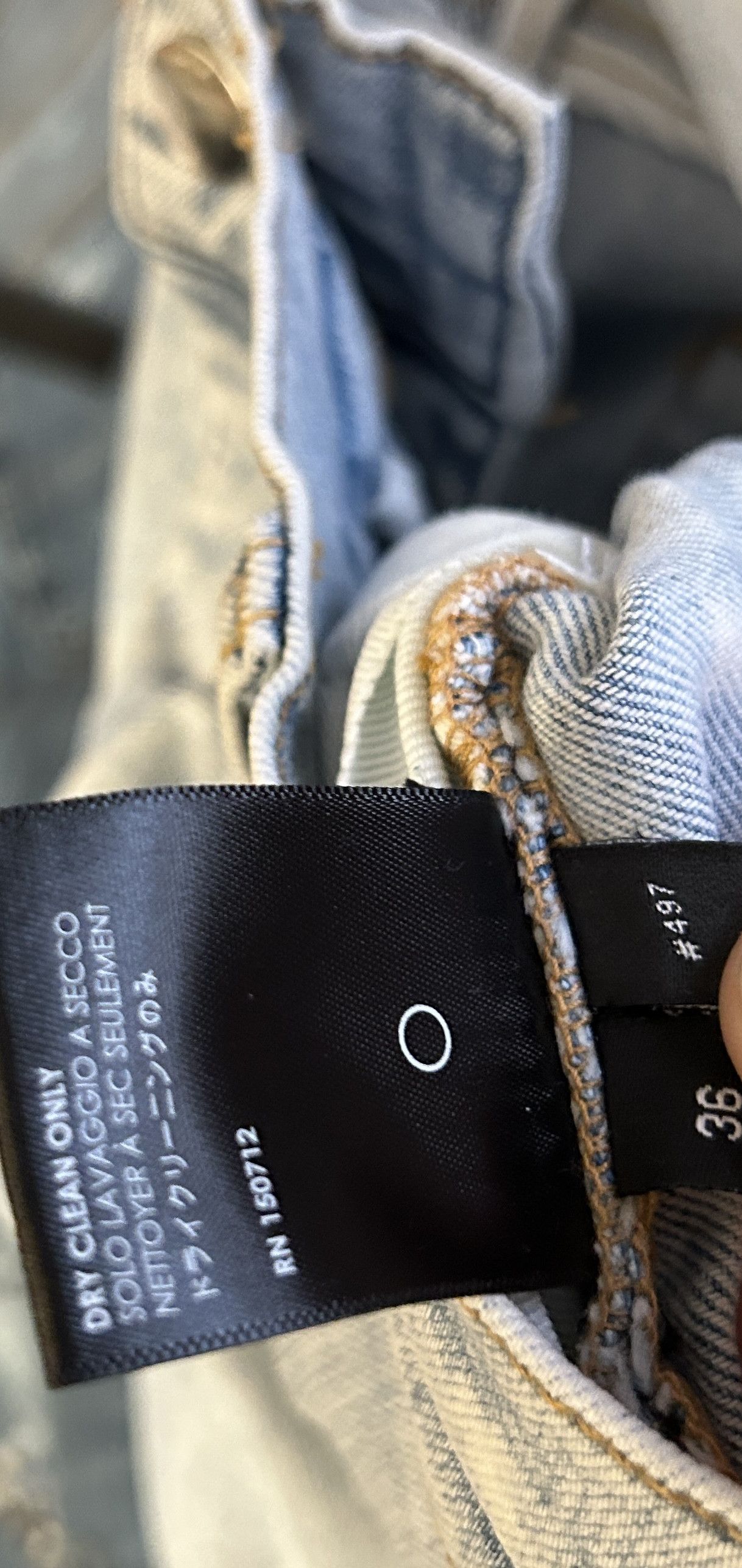 Amiri Amiri Blue Bleached Crystal Gradient Jeans Size US 36 / EU 52 - 10 Thumbnail