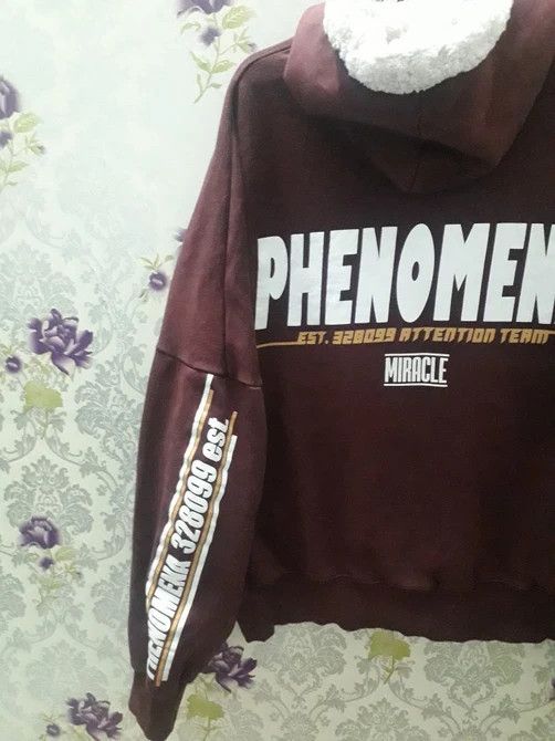 PHENOMENON ATTENTION PHENOMENA SWEASHIRT HOODIE BIG BACK LOGO Size US L / EU 52-54 / 3 - 3 Thumbnail