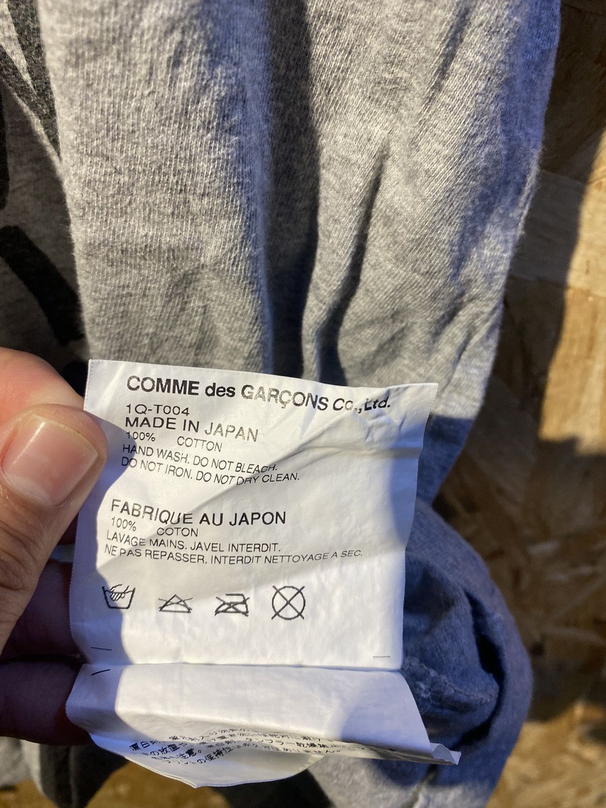 Comme des Garcons RARE VINTAGE COMME DES GARCONS PUNK TSHIRT Size US XL / EU 56 / 4 - 6 Thumbnail