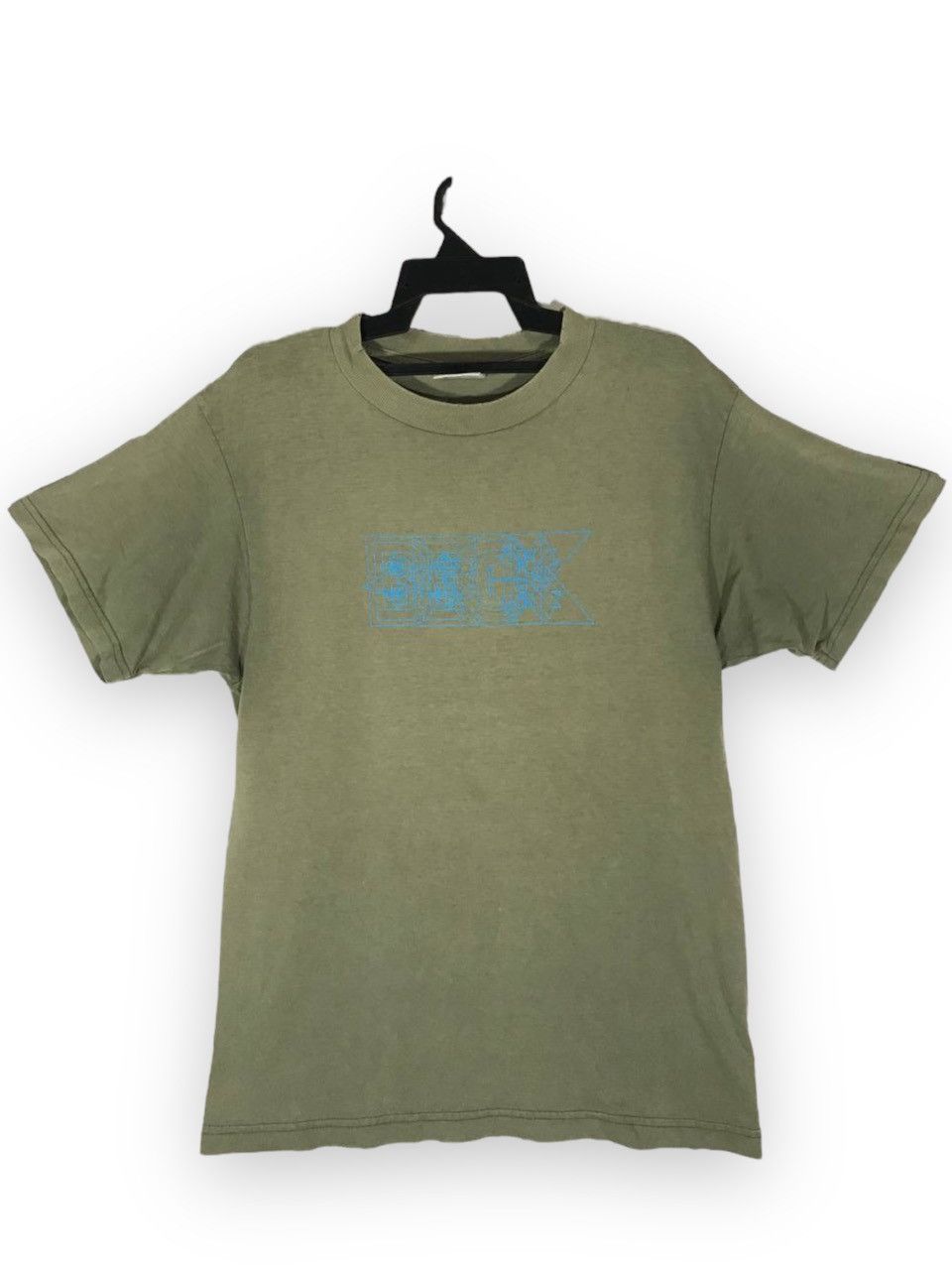 image of Band Tees x Vintage Beck Band in Grey, Men's (Size Medium)