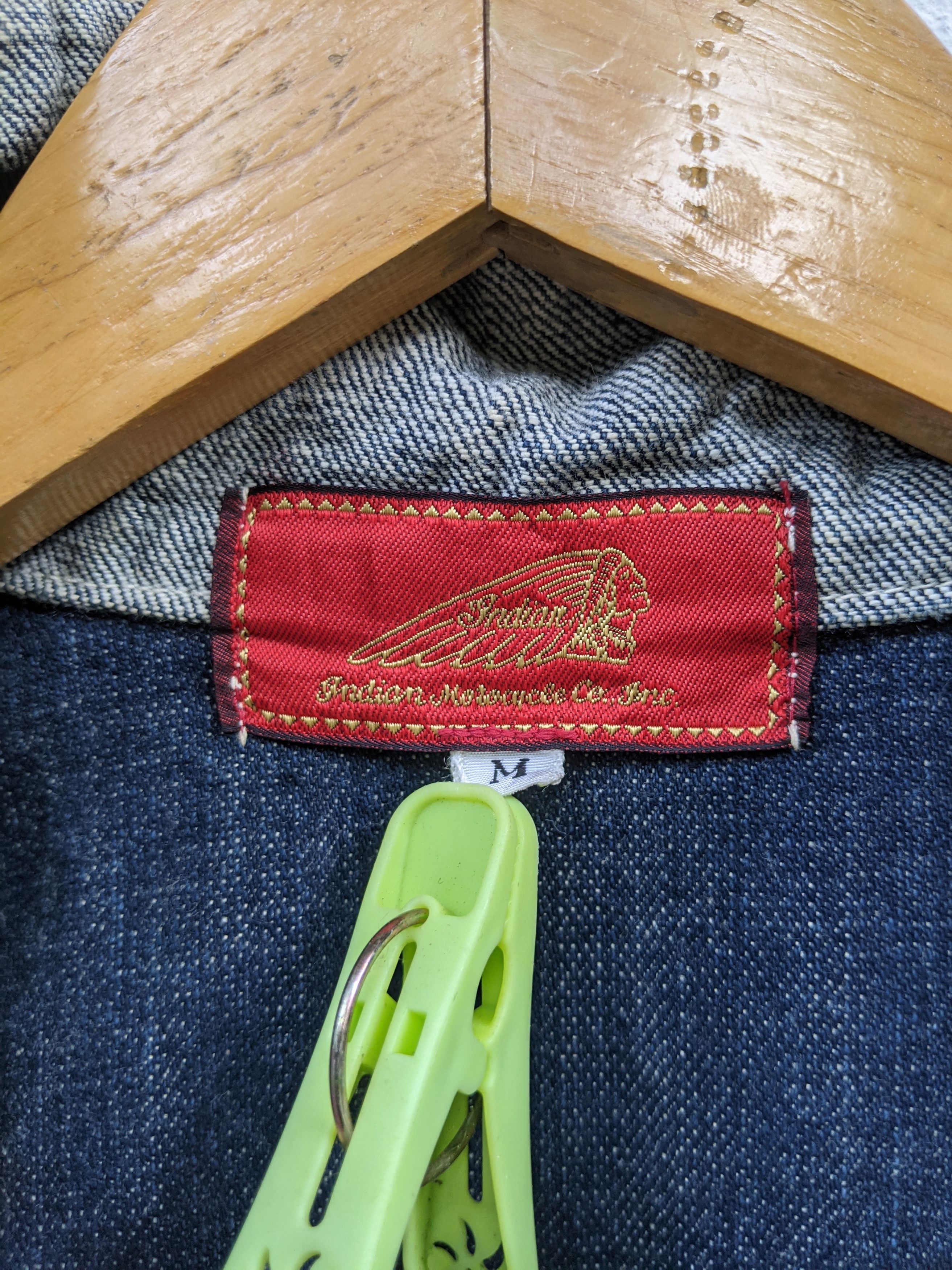 Indian Motorcycle INDIAN MOTORCYCLE DENIM JACKET Size US M / EU 48-50 / 2 - 11 Thumbnail