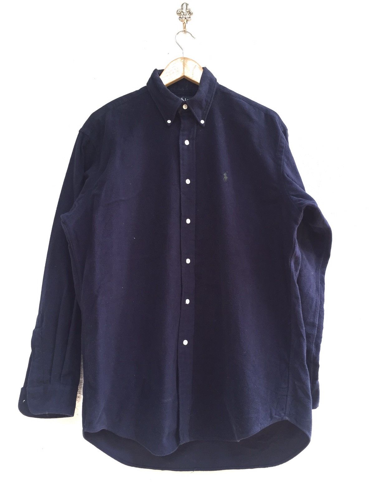 RALPH LAUREN 100%COTTON SHIRT BUTTON DOWN
