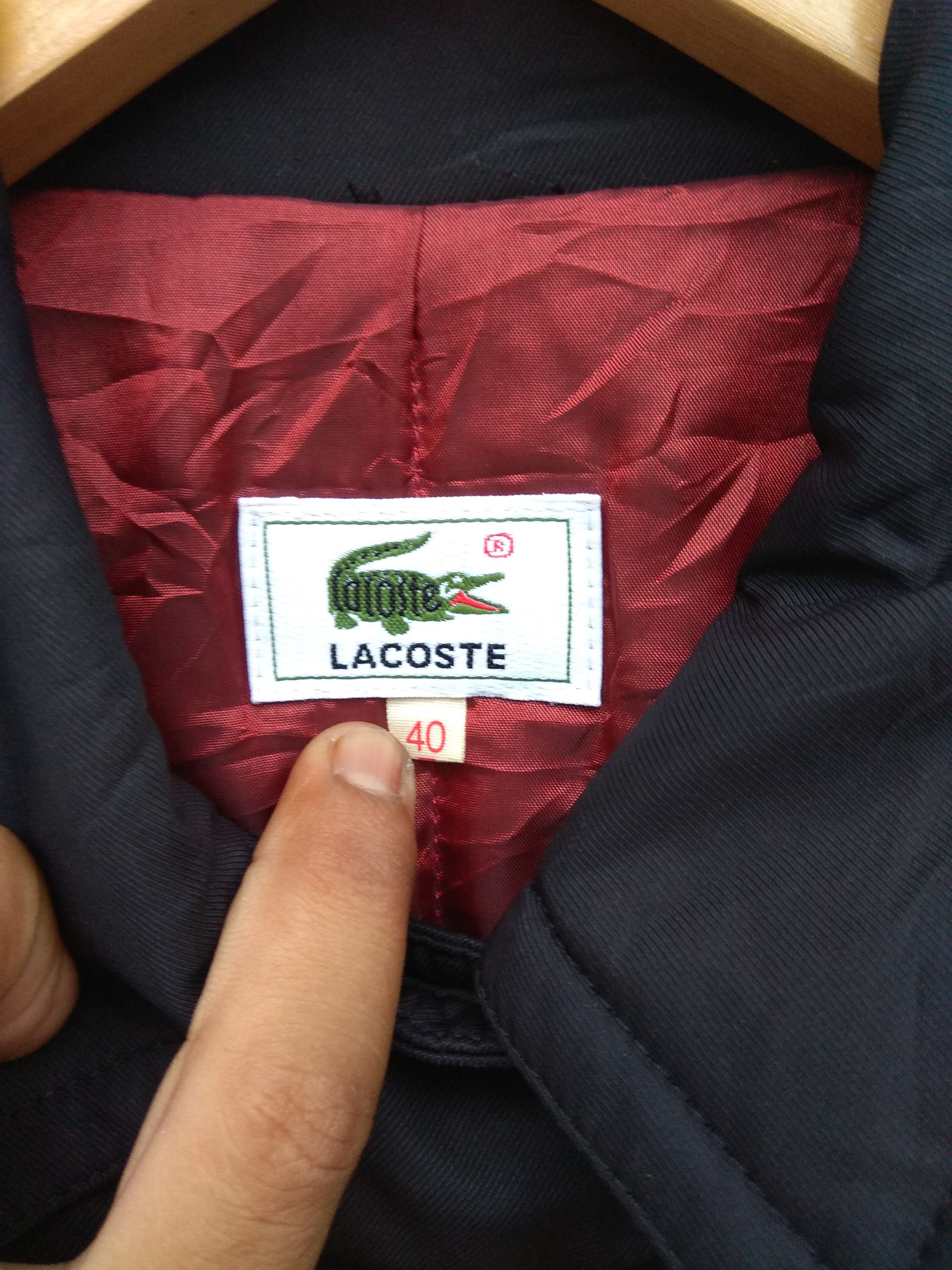 Lacoste La coste deep black reflective light jacket parkas Size US M / EU 48-50 / 2 - 4 Thumbnail