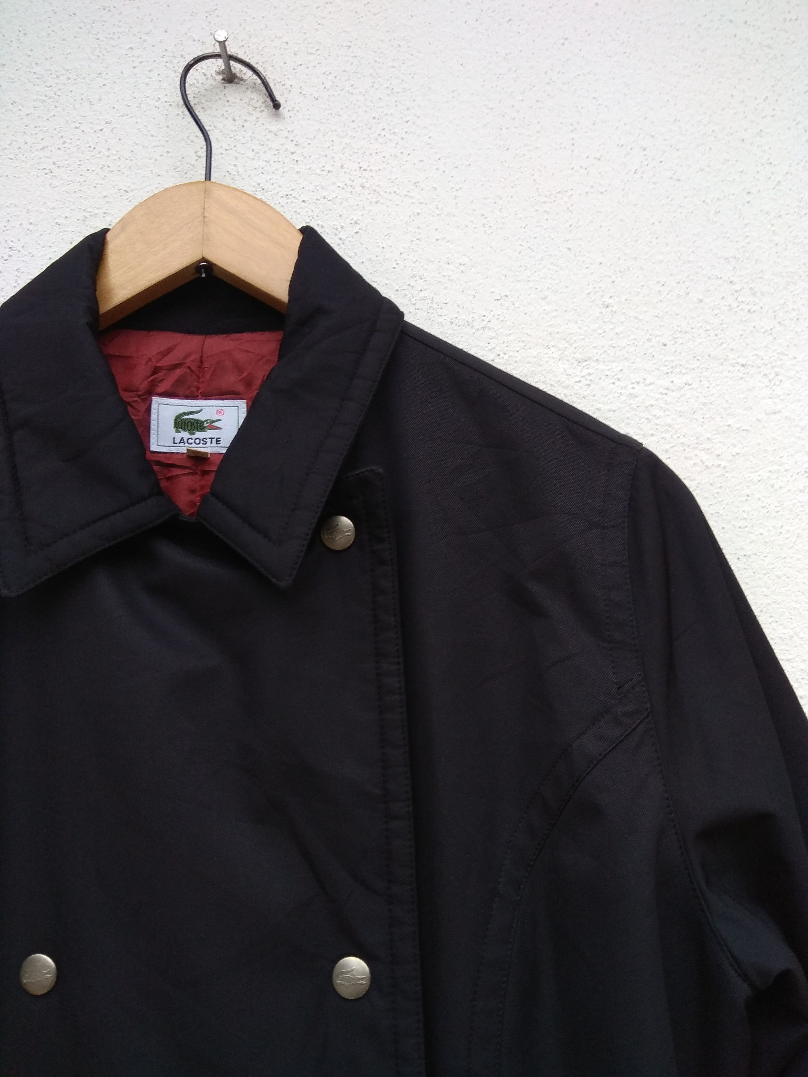 Lacoste La coste deep black reflective light jacket parkas Size US M / EU 48-50 / 2 - 3 Thumbnail