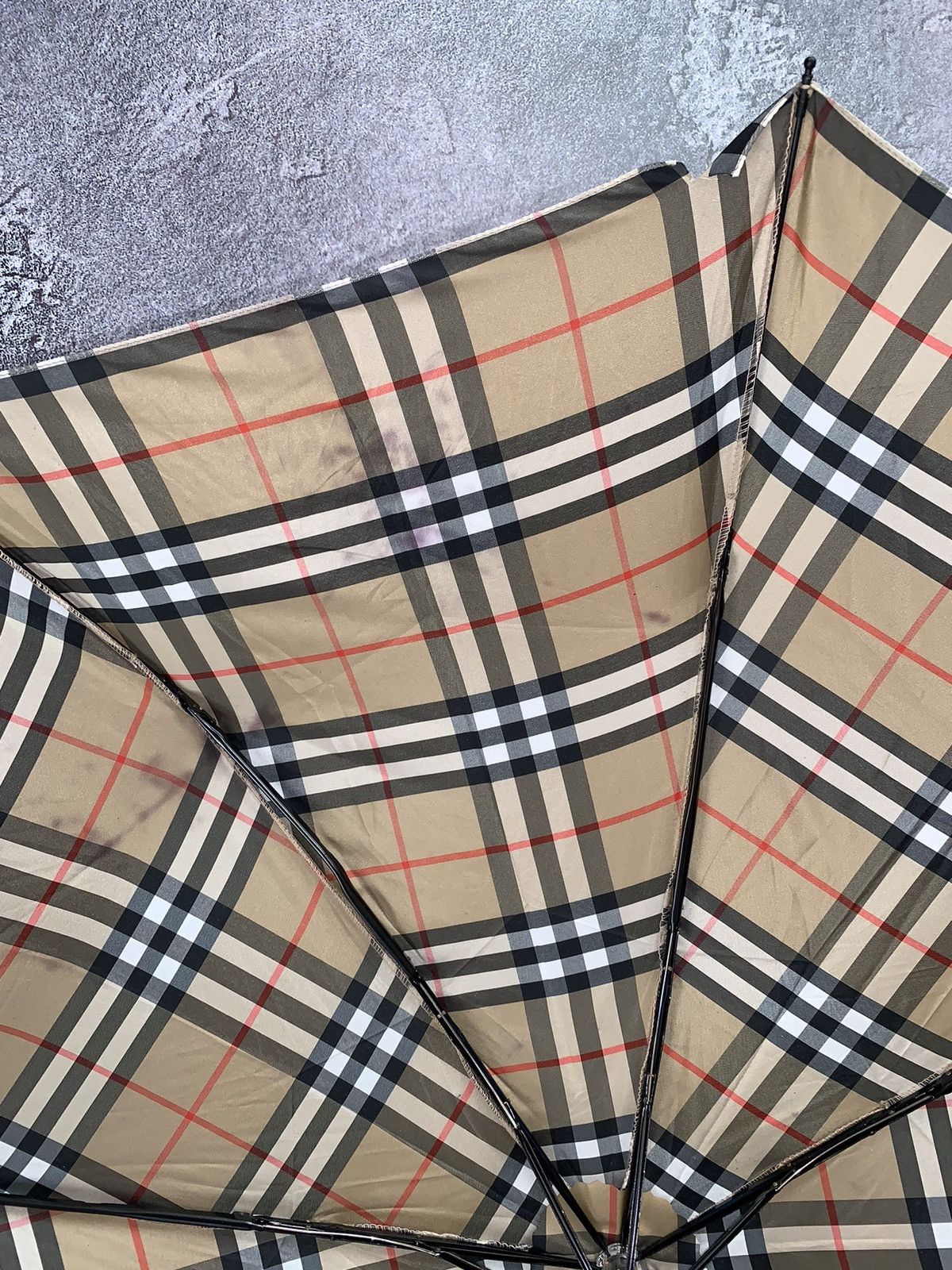 Burberry × Vintage Burberry’s novacheck vintage umbrella NEEDS REPAIR Y2k Size ONE SIZE - 11 Thumbnail