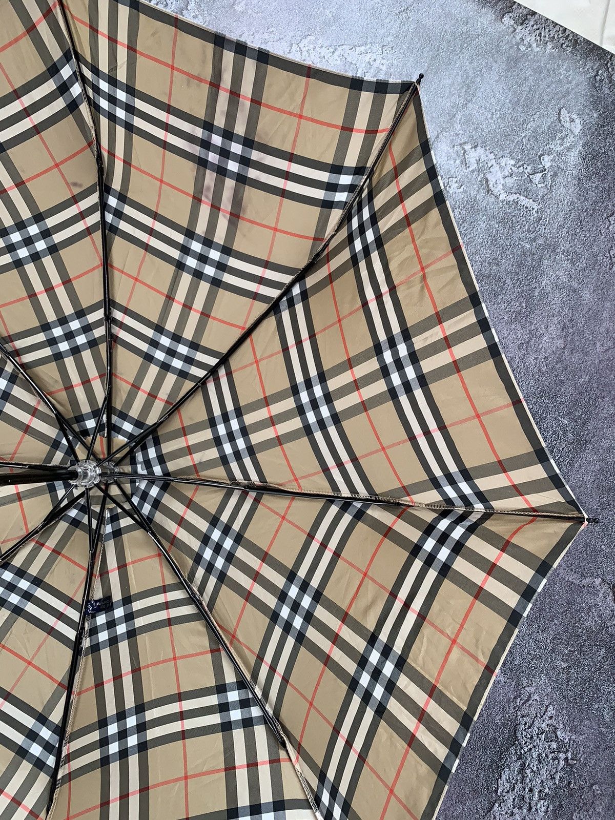 Burberry × Vintage Burberry’s novacheck vintage umbrella NEEDS REPAIR Y2k Size ONE SIZE - 10 Thumbnail
