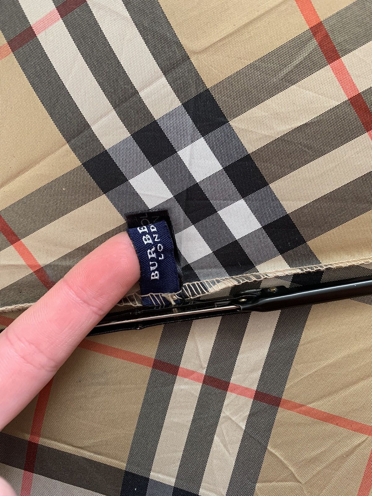 Burberry × Vintage Burberry’s novacheck vintage umbrella NEEDS REPAIR Y2k Size ONE SIZE - 19 Thumbnail