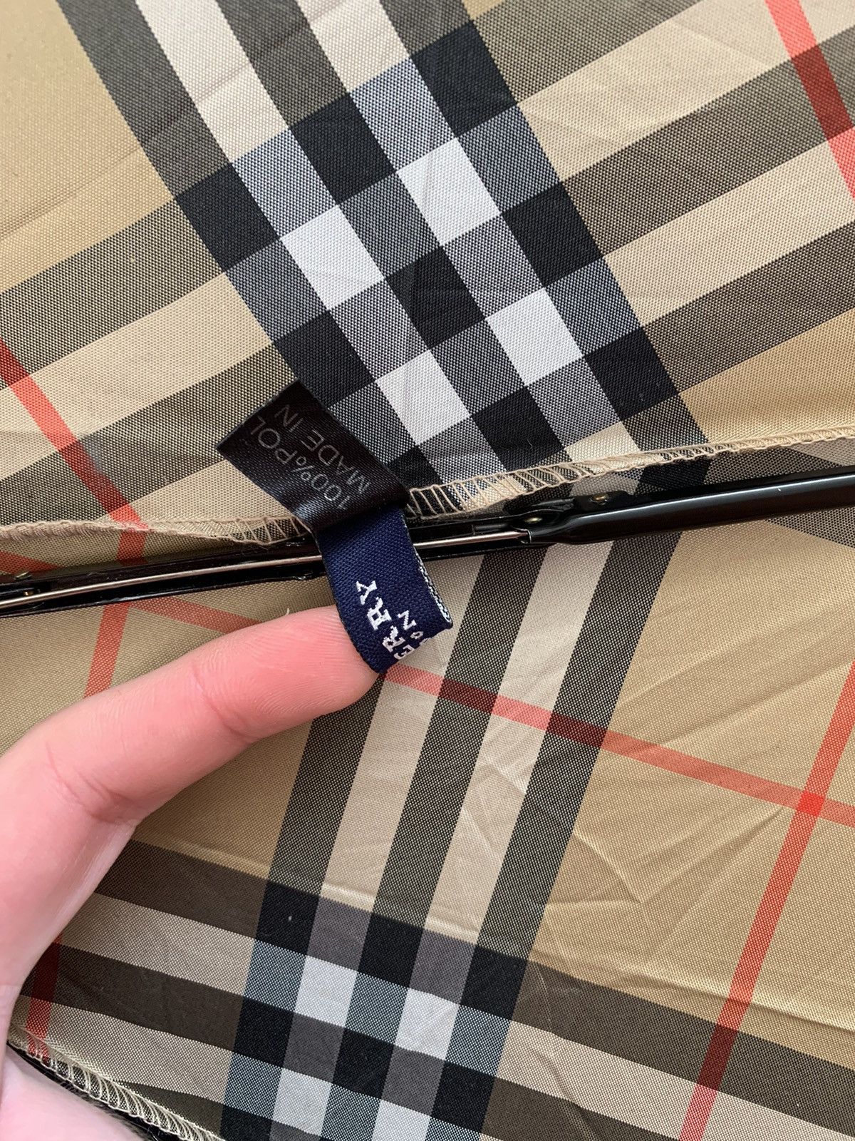 Burberry × Vintage Burberry’s novacheck vintage umbrella NEEDS REPAIR Y2k Size ONE SIZE - 18 Thumbnail