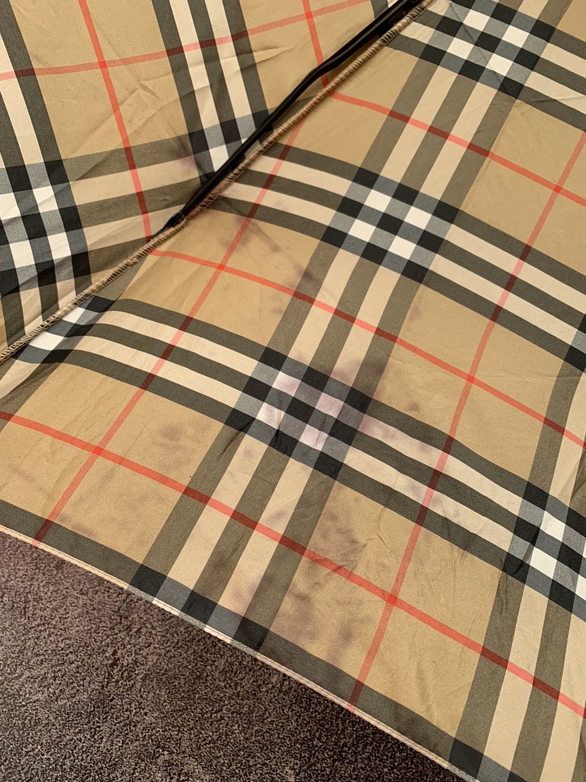 Burberry × Vintage Burberry’s novacheck vintage umbrella NEEDS REPAIR Y2k Size ONE SIZE - 15 Thumbnail