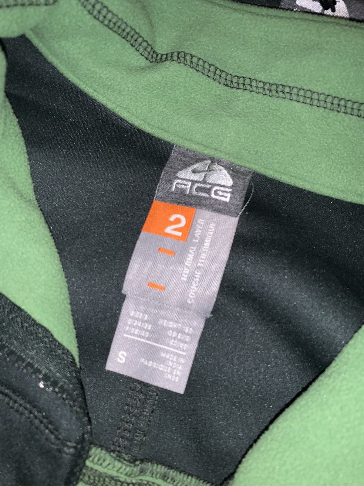 Nike × Nike ACG × Vintage Nike acg vintage 2 jacket + fleece warm down rain outdoor Size S / US 4 / IT 40 - 15 Thumbnail