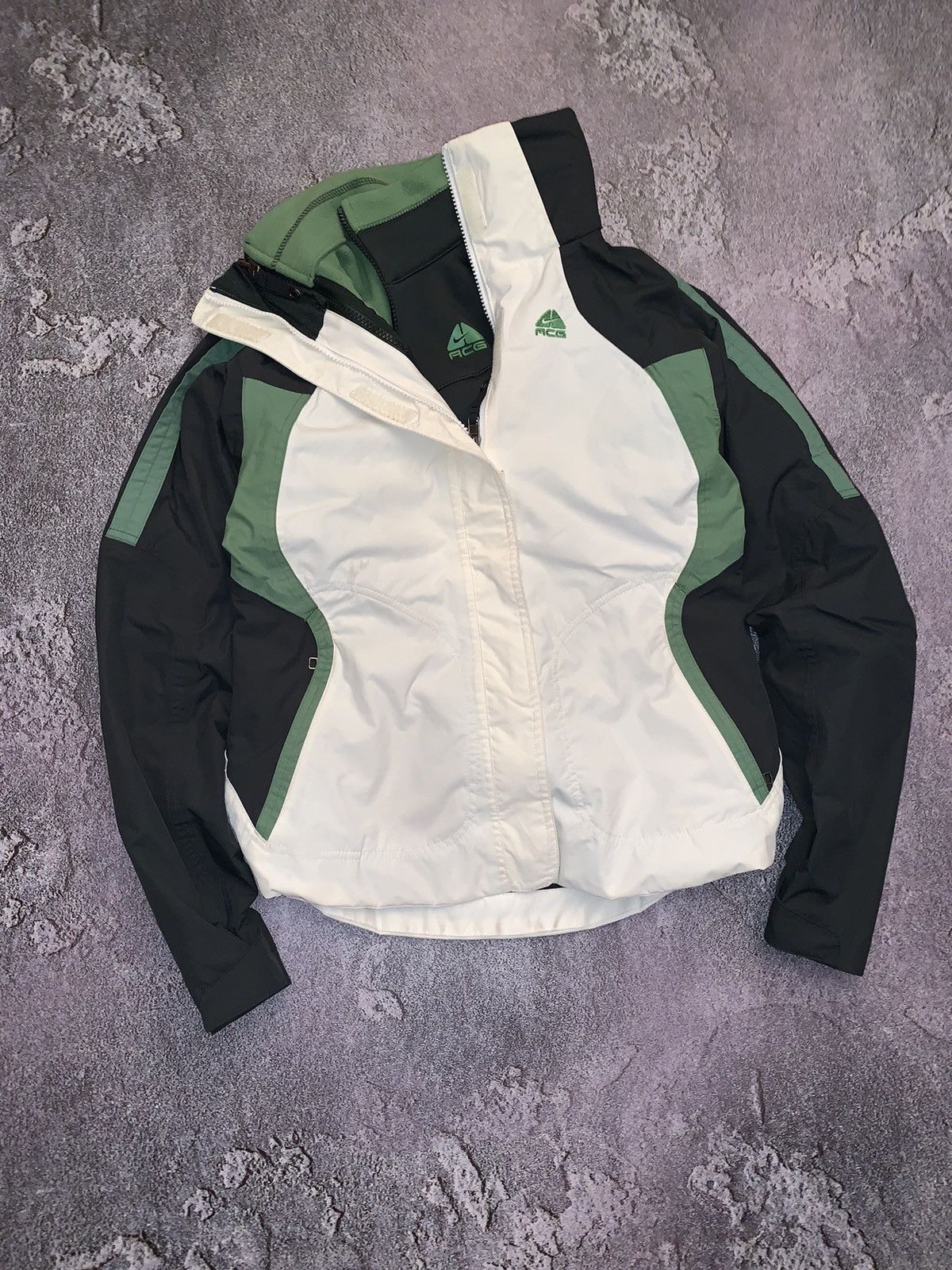 Nike × Nike ACG × Vintage Nike acg vintage 2 jacket + fleece warm down rain outdoor Size S / US 4 / IT 40 - 4 Thumbnail
