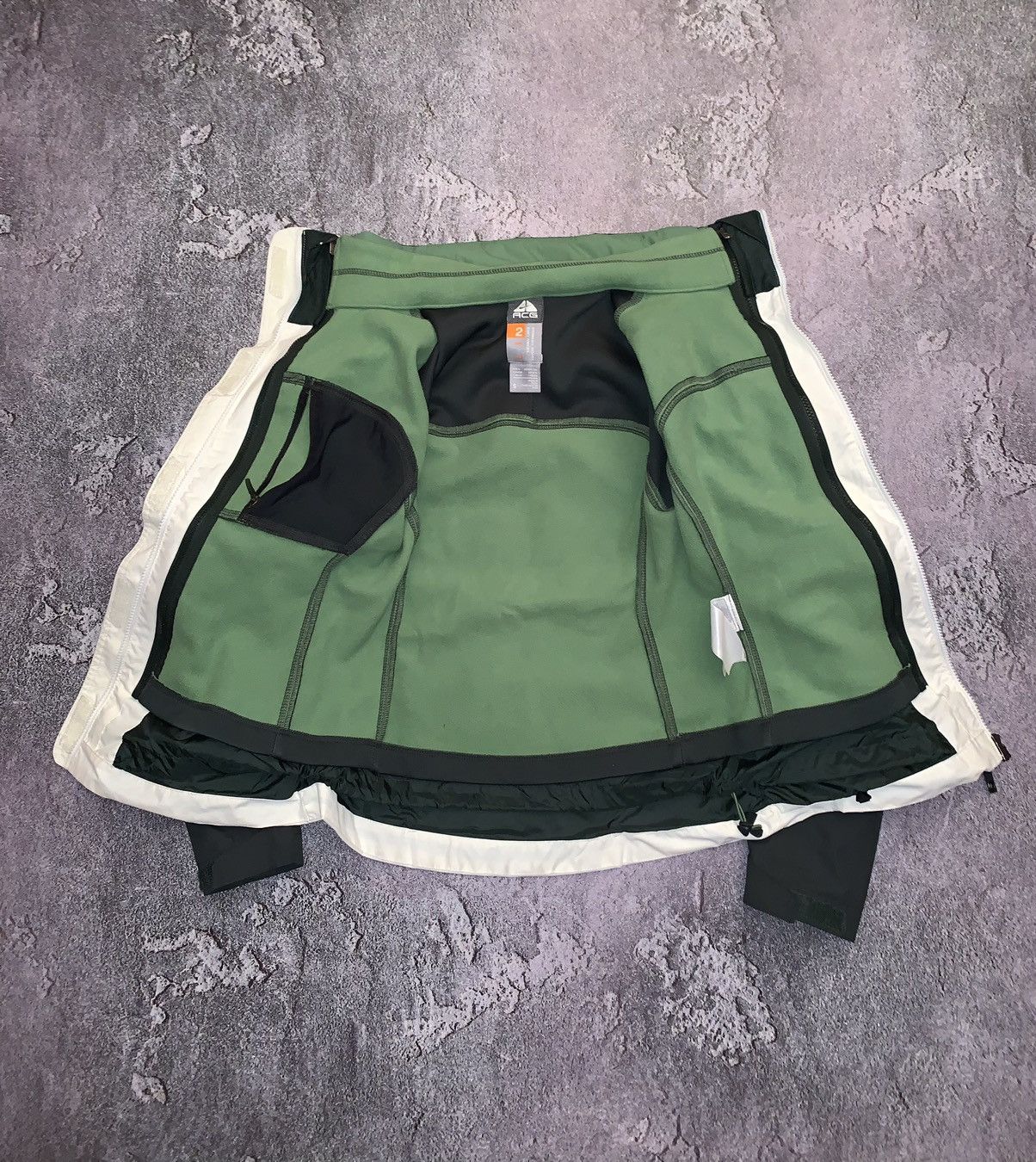 Nike × Nike ACG × Vintage Nike acg vintage 2 jacket + fleece warm down rain outdoor Size S / US 4 / IT 40 - 17 Thumbnail