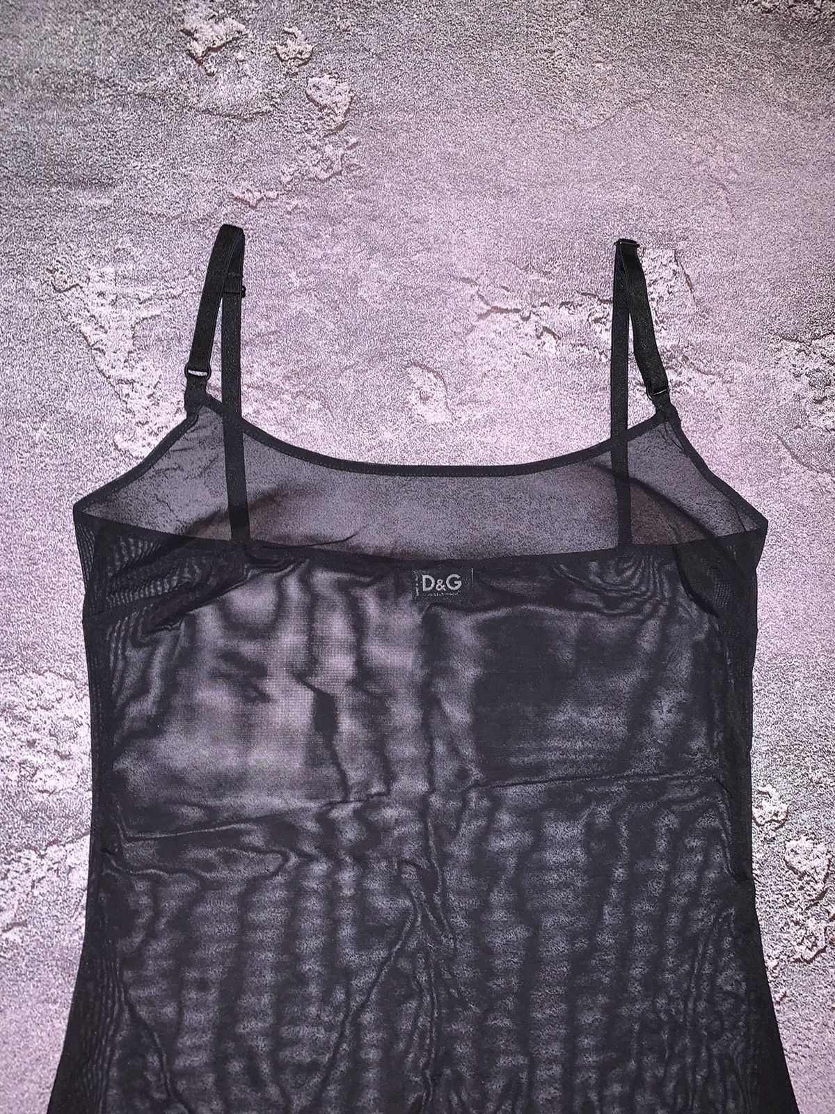 Dolce & Gabbana Dolce & Gabbana mesh dress black luxury y2k 90s shirt D&G Size S / US 4 / IT 40 - 3 Thumbnail