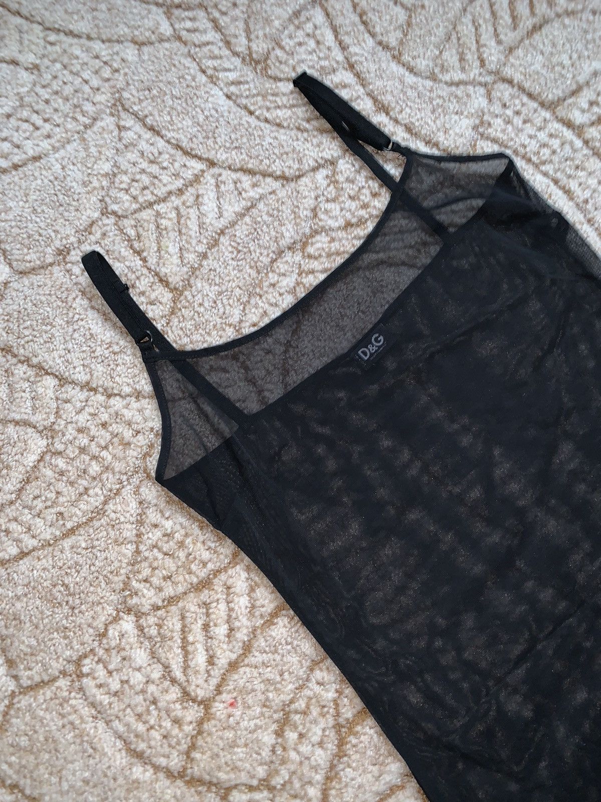 Dolce & Gabbana Dolce & Gabbana mesh dress black luxury y2k 90s shirt D&G Size S / US 4 / IT 40 - 5 Thumbnail