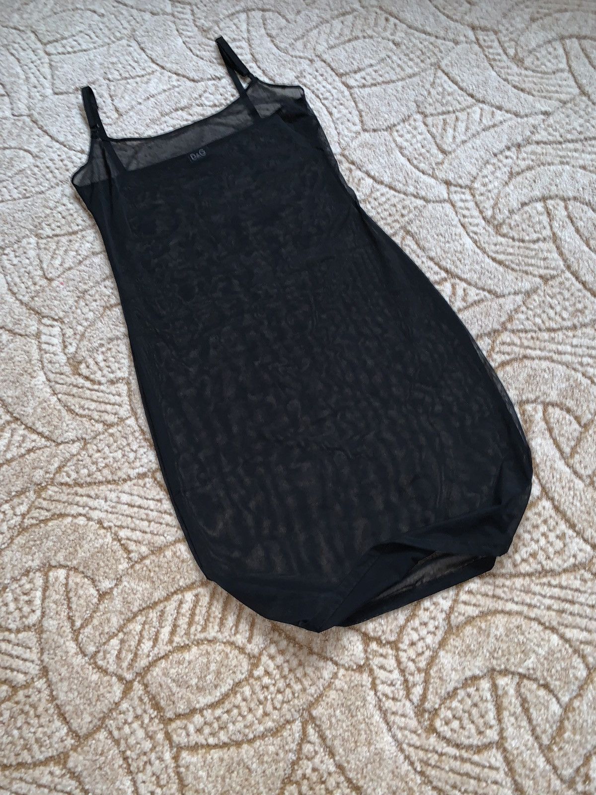 Dolce & Gabbana Dolce & Gabbana mesh dress black luxury y2k 90s shirt D&G Size S / US 4 / IT 40 - 7 Thumbnail