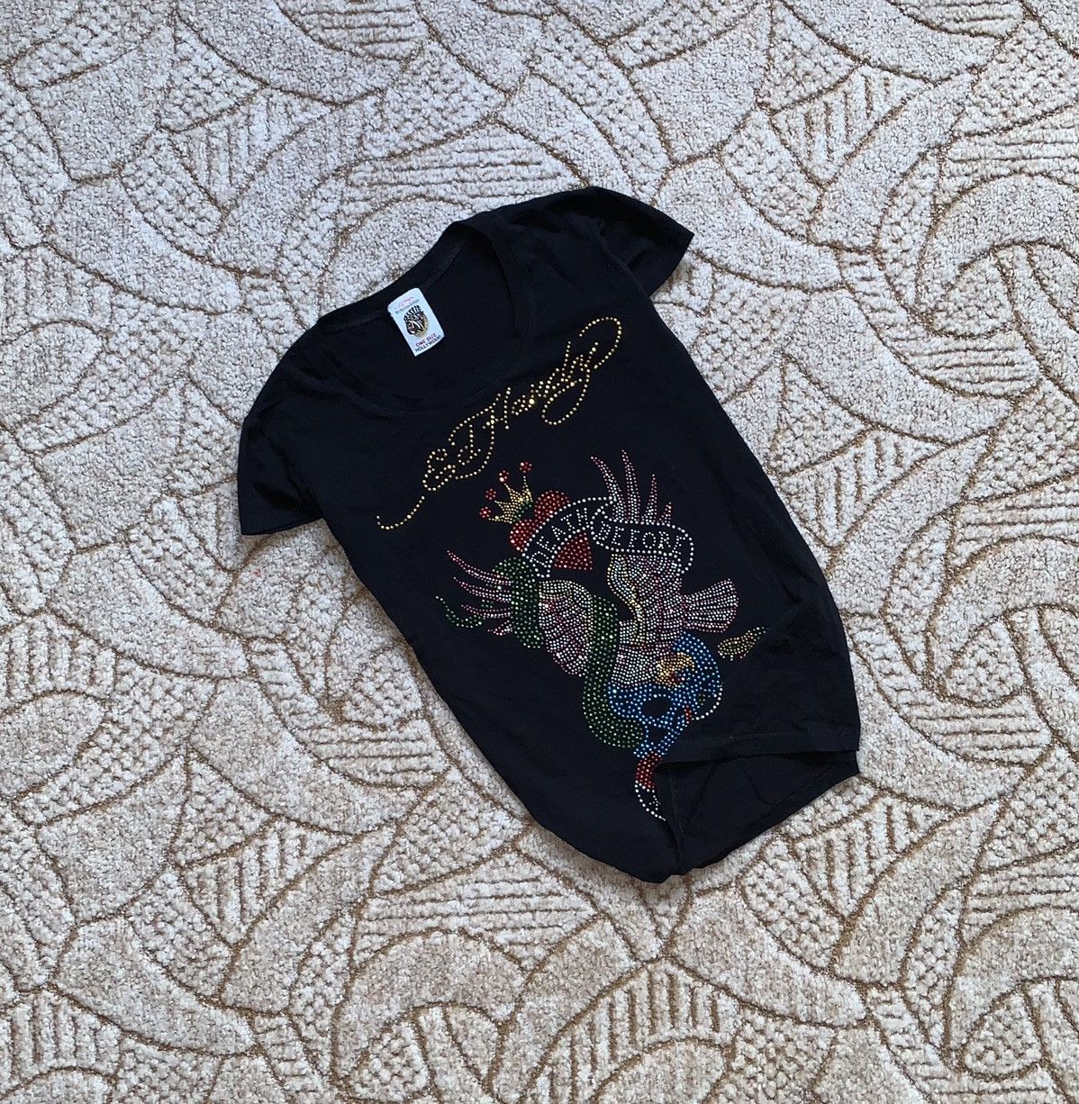 Christian Audigier × Ed Hardy × Japanese Brand Vintage Ed hardy by Christian audigier women’s tee T-shirt Size S / US 4 / IT 40 - 5 Thumbnail