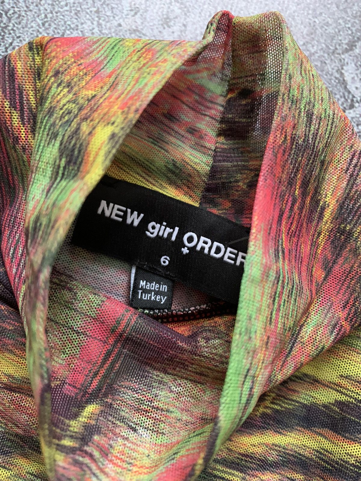 Japanese Brand × Jean Paul Gaultier Mesh top long sleeve motive like Jean Paul Gaultier acid Size XS / US 0-2 / IT 36-38 - 9 Thumbnail
