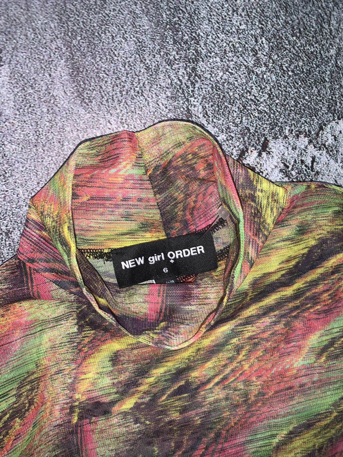 Japanese Brand × Jean Paul Gaultier Mesh top long sleeve motive like Jean Paul Gaultier acid Size XS / US 0-2 / IT 36-38 - 4 Thumbnail