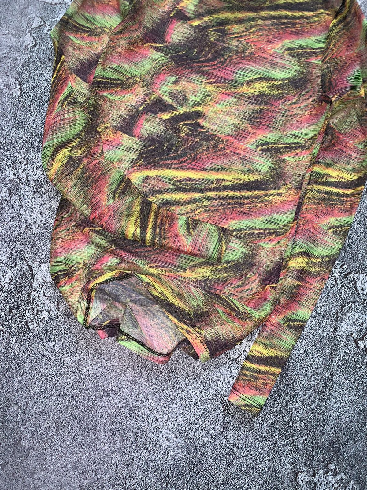 Japanese Brand × Jean Paul Gaultier Mesh top long sleeve motive like Jean Paul Gaultier acid Size XS / US 0-2 / IT 36-38 - 2 Thumbnail
