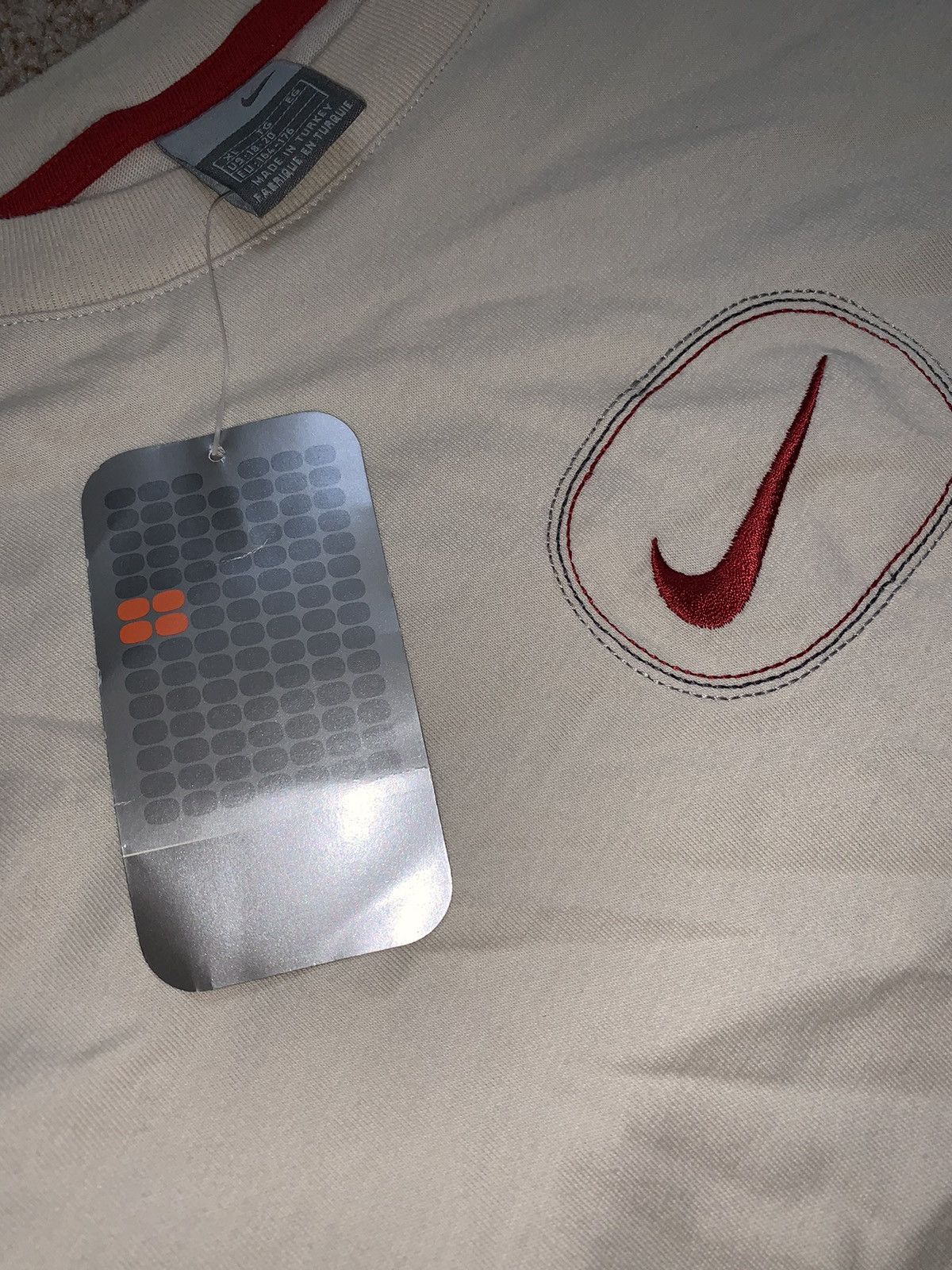 Nike × Vintage Nike new vintage centre logo swoosh S size/XL children 90s Size US S / EU 44-46 / 1 - 9 Thumbnail