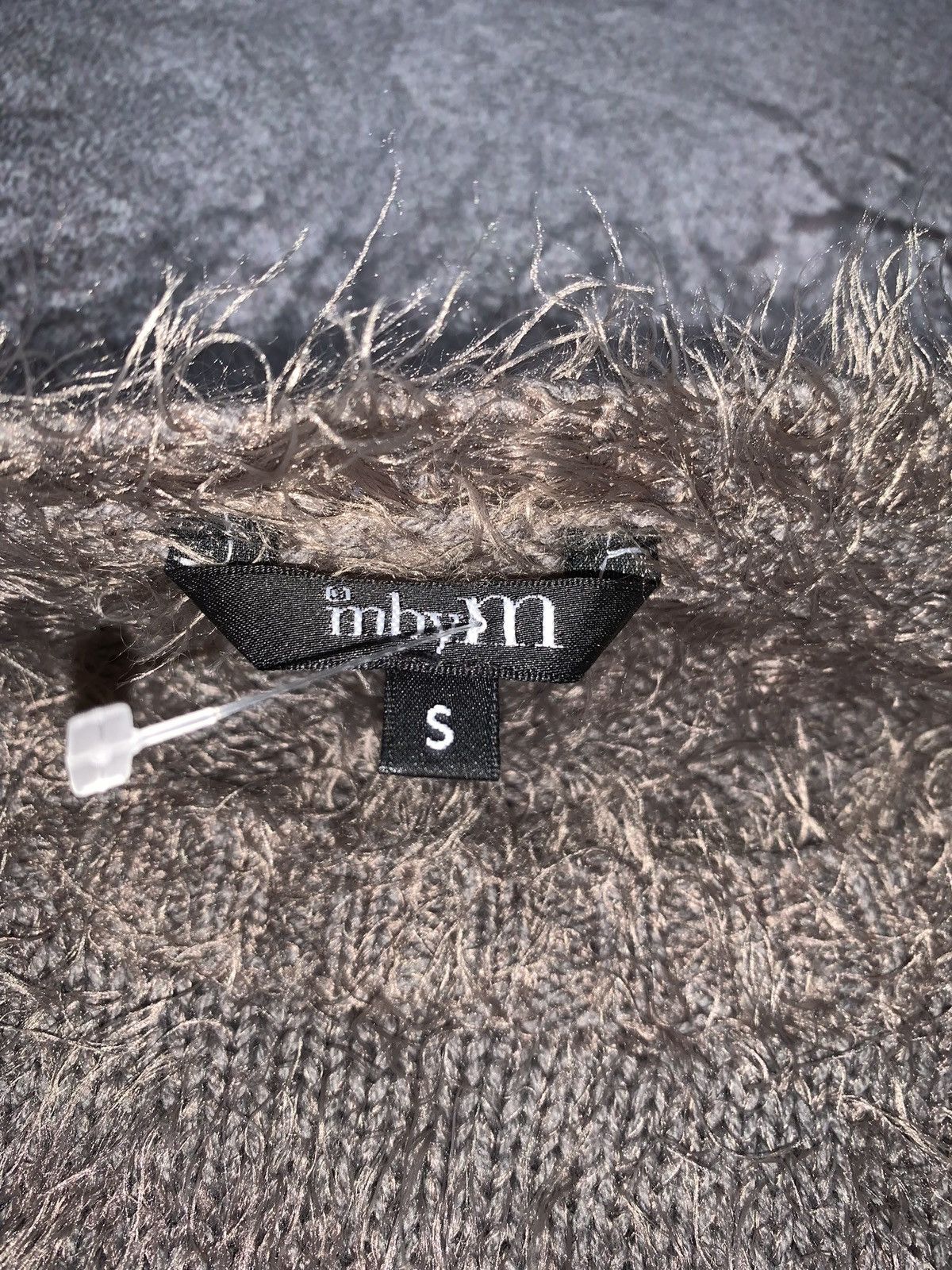Japanese Brand Japanese mohair teddy fuzzy sweater fluffy shag shaggy hairy Size S / US 4 / IT 40 - 8 Thumbnail