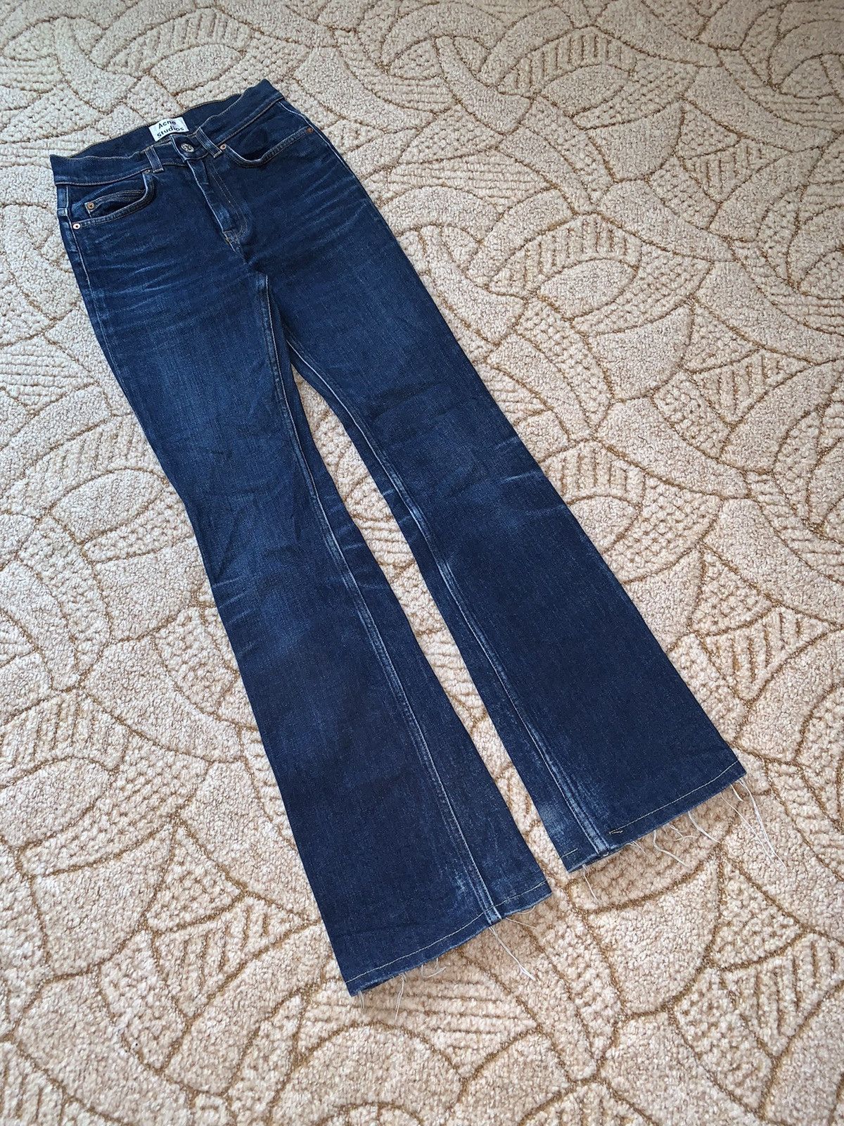 Acne Studios × Vintage Acne studios 24/32 lira one flared denim pants jeans chinos Size 24" / US 00 / IT 34 - 18 Thumbnail
