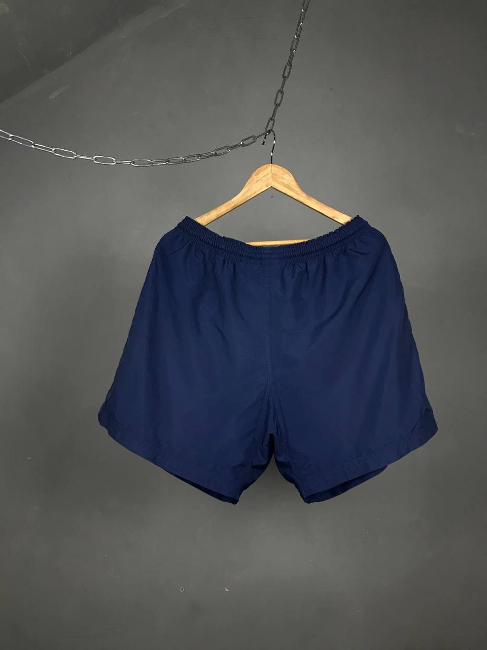 Nike × Vintage Nike swoosh streetwear vintage shorts Size US 36 / EU 52 - 8 Thumbnail