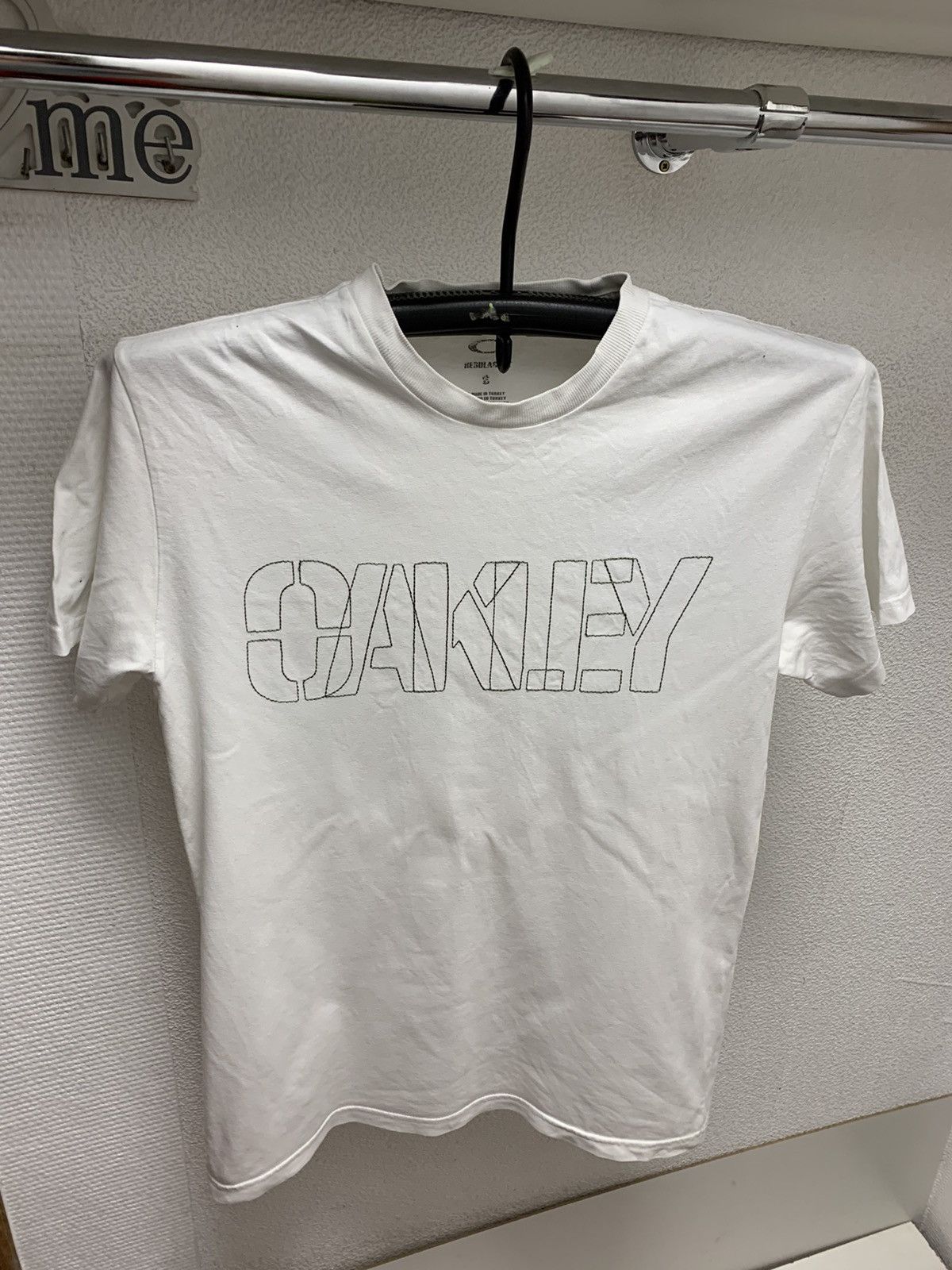 Oakley Oakley vintage white t-shirt big logo S-M Size US M / EU 48-50 / 2 - 1 Thumbnail