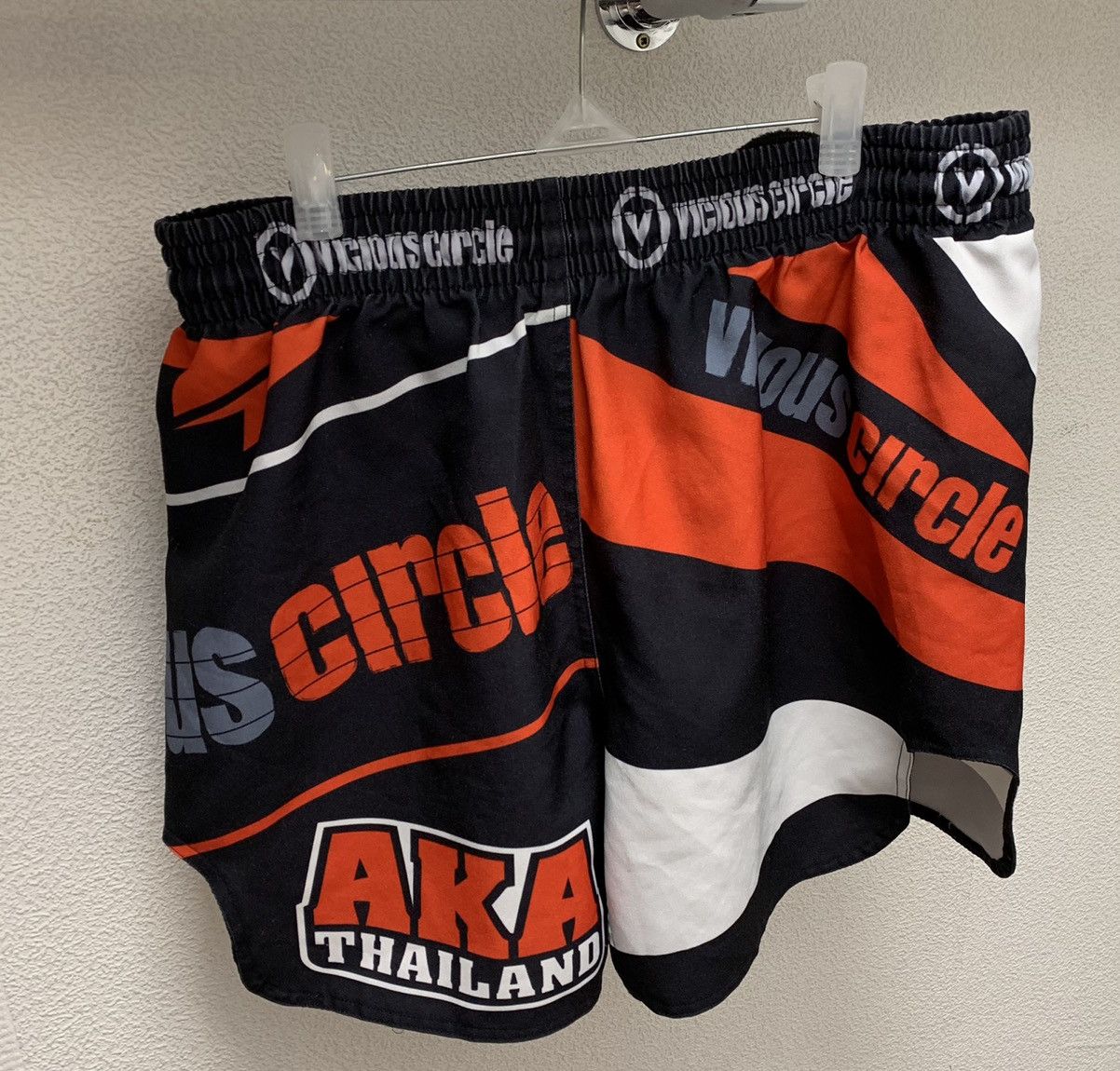 Japanese Brand Aka Thailand MMA fitness MuayThai Thai boxing shorts 32 M sz Size US 32 / EU 48 - 4 Thumbnail