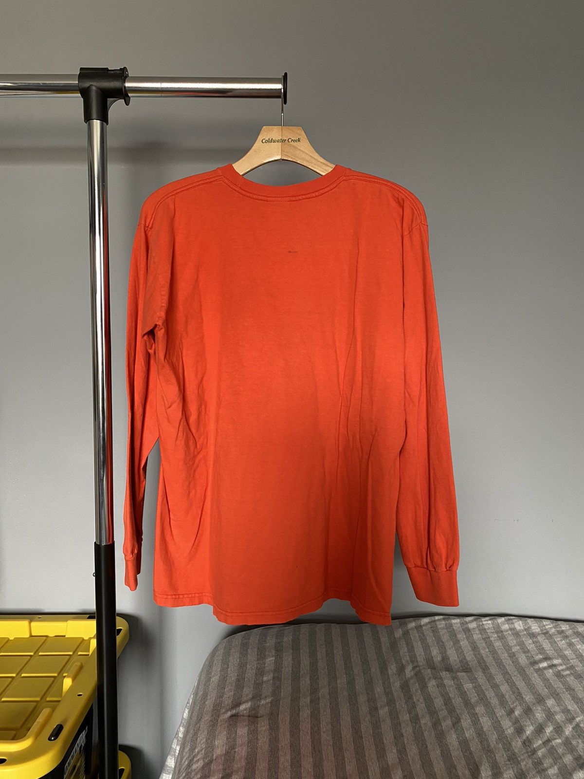 Supreme FW17 Supreme Arabic Logo L/S Orange Size US M / EU 48-50 / 2 - 2 Thumbnail