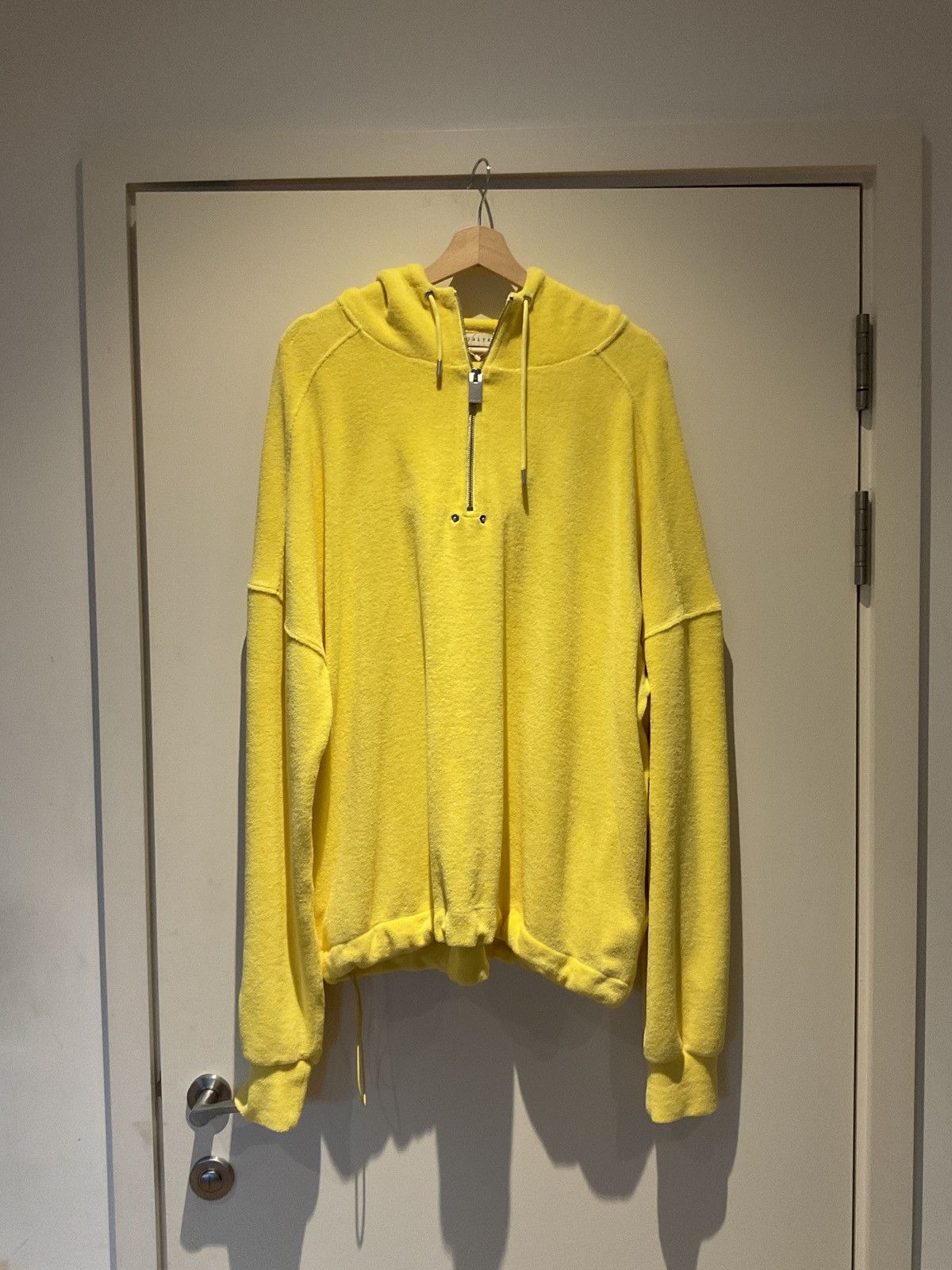 1017 alyx 9sm SS22 towelling hoodie