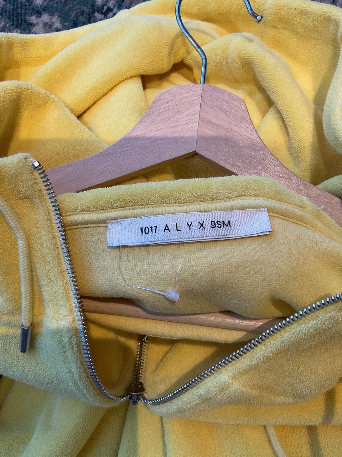 1017 alyx 9sm SS22 towelling hoodie