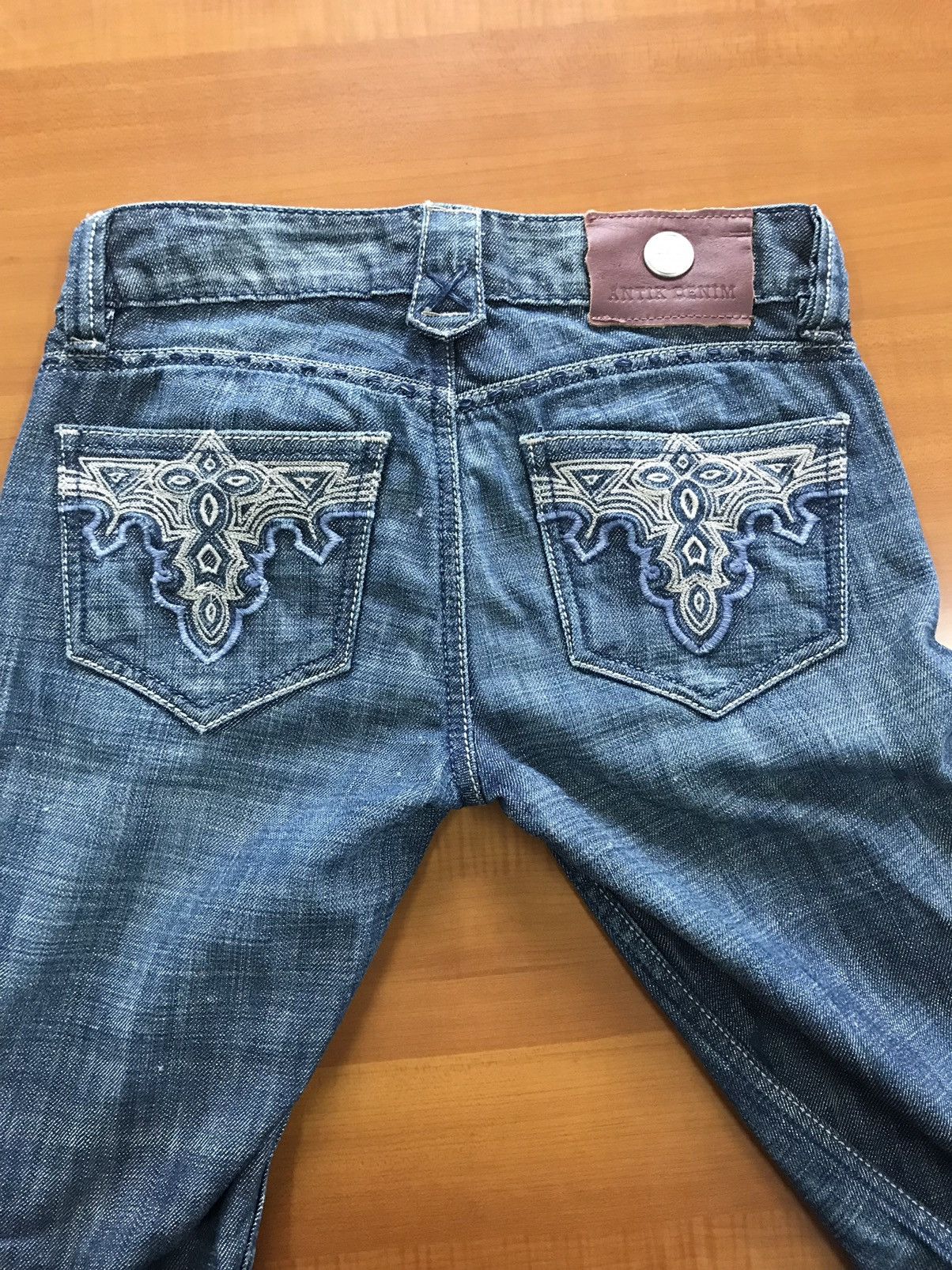 Antik Denim ANTIK DENIM Skinny Flared Jeans Size 25" / US 0 / IT 36 - 11 Thumbnail