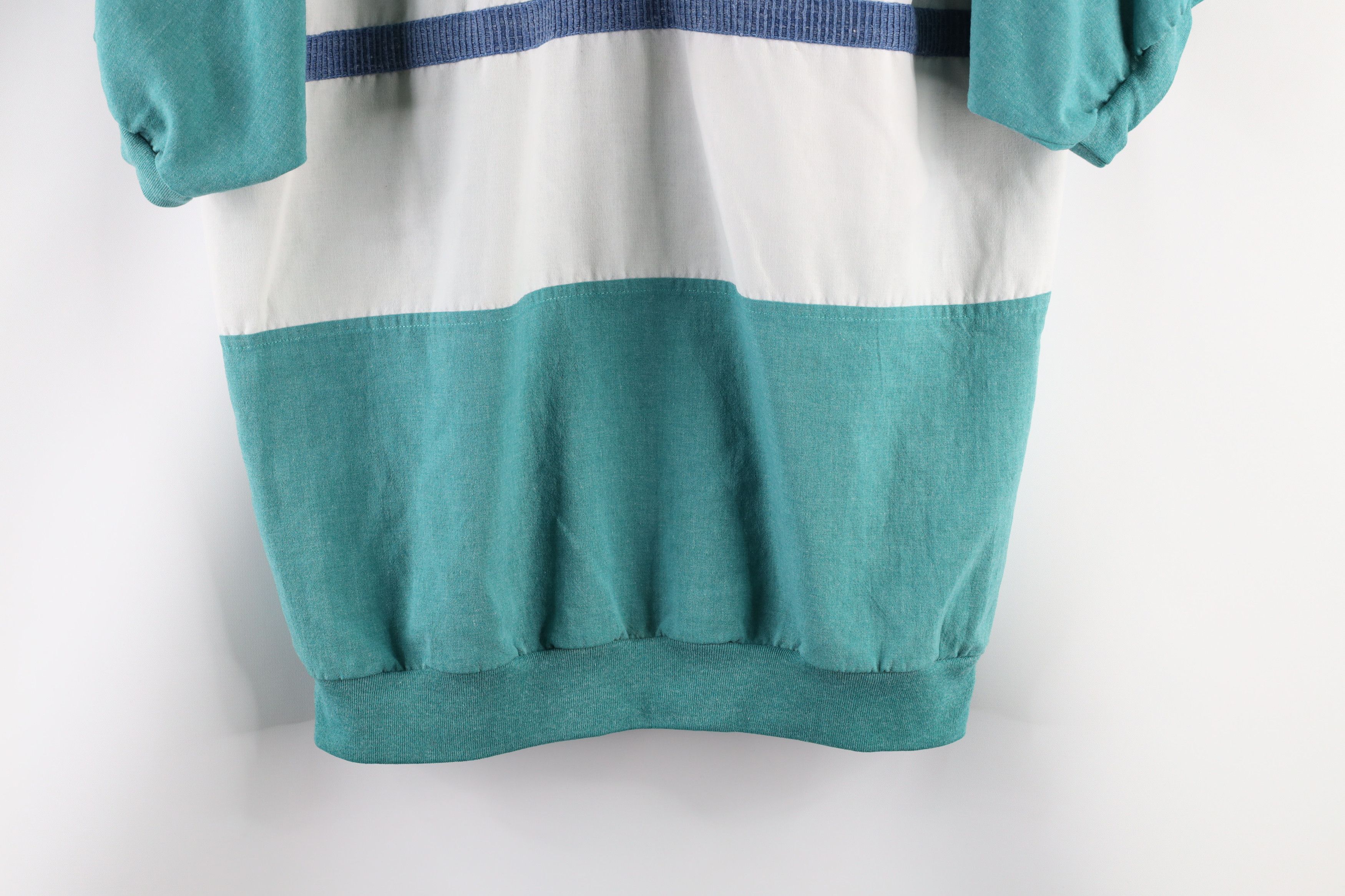 Vintage Vintage 90s Streetwear Block Collared Pullover Polo Shirt Size US M / EU 48-50 / 2 - 3 Thumbnail