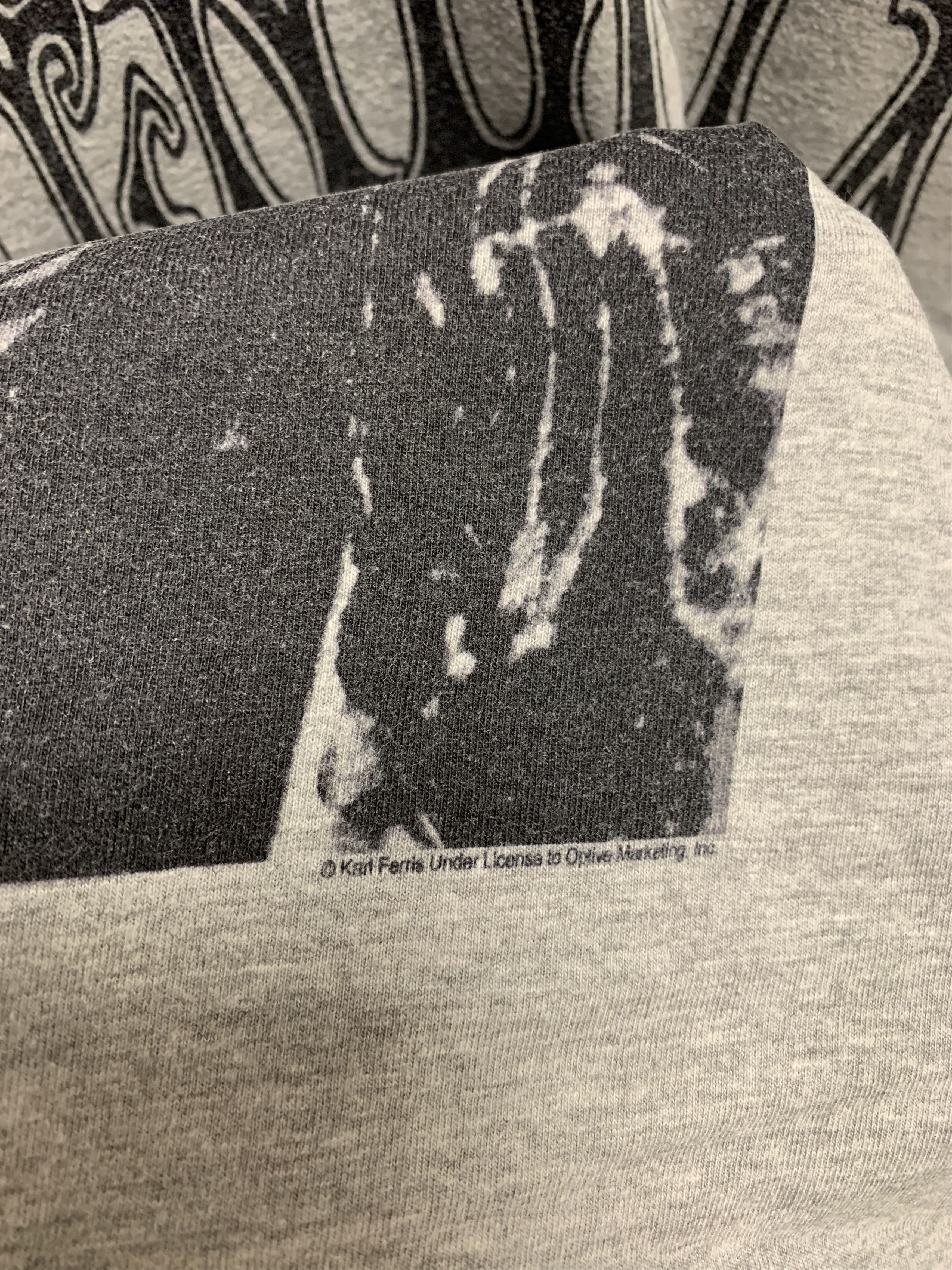 Jimi Hendrix Jimi Hendrix big logo grey t-shirt S band tee Size US S / EU 44-46 / 1 - 5 Thumbnail