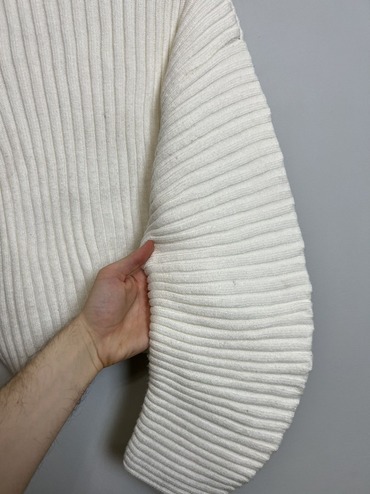 Vintage Vintage Japanese Knit Cropped Sweater Issey Miyake Style Size ONE SIZE - 5 Thumbnail