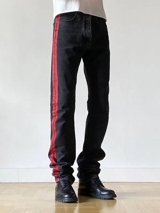 Balenciaga Military Stripe Denim 2017 GRAIL $995 Retail