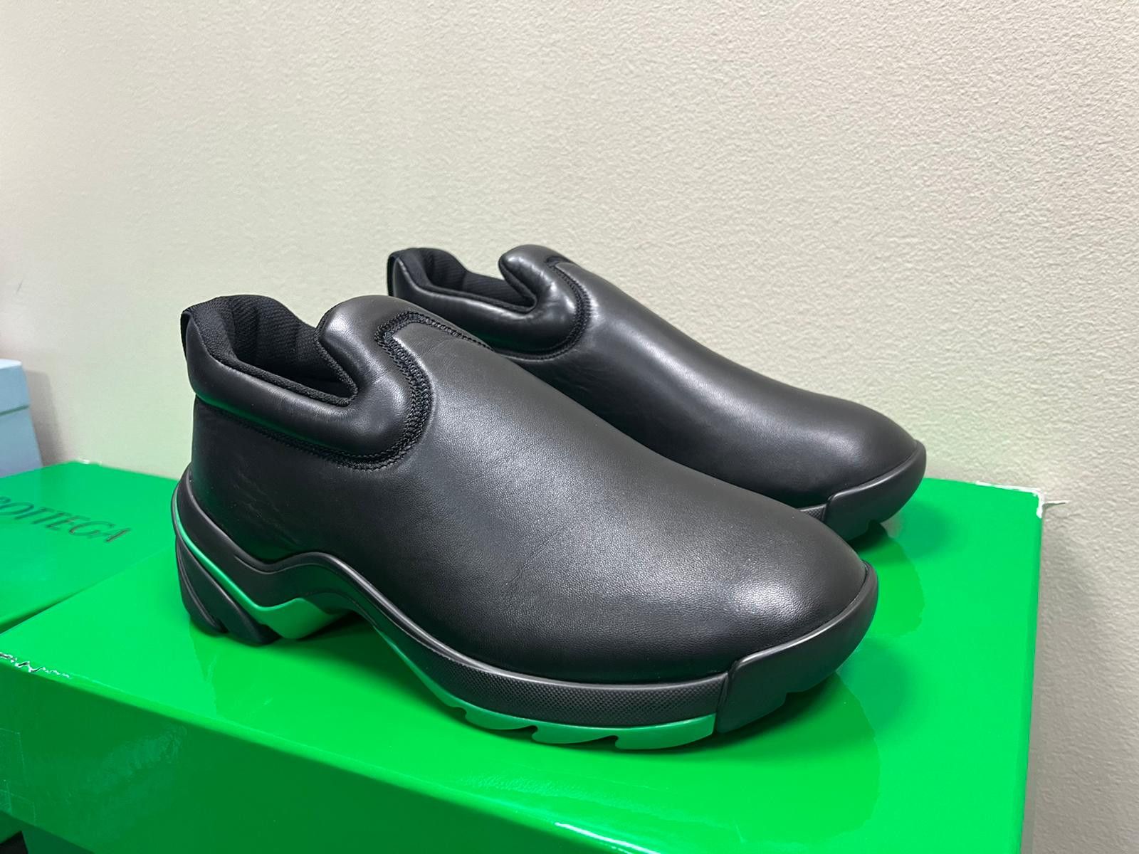 Bottega Veneta Flash Sneaker in Lagoon Nappa in Black Size US 10 / EU 43 - 7 Thumbnail