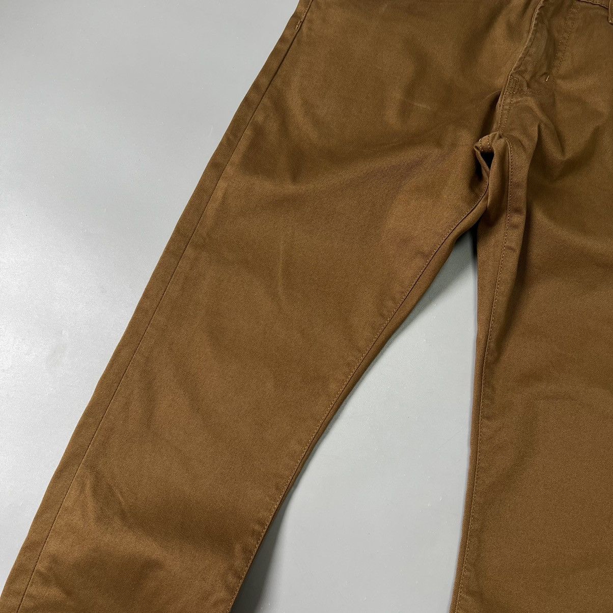 Carhartt × Carhartt Wip Skinny Jeans Carhartt WIP Rebel Pant Brown y2k Size US 31 - 10 Thumbnail
