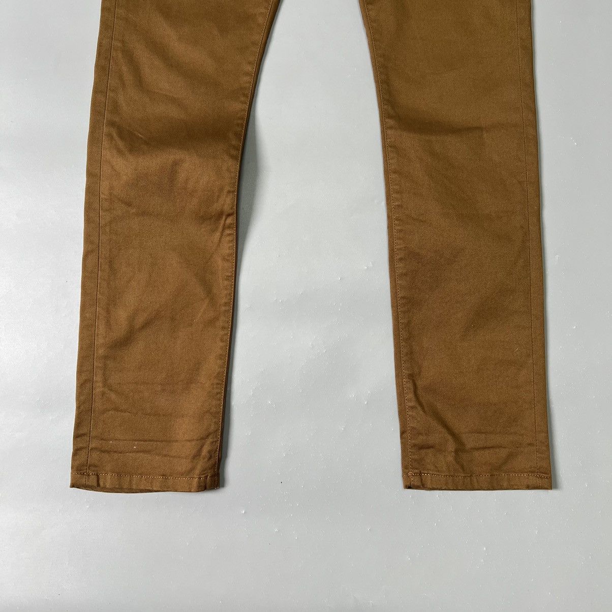 Carhartt × Carhartt Wip Skinny Jeans Carhartt WIP Rebel Pant Brown y2k Size US 31 - 8 Thumbnail