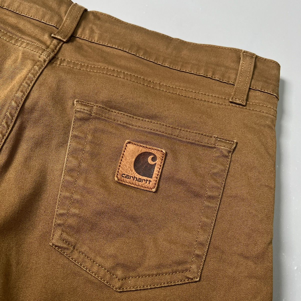 Carhartt × Carhartt Wip Skinny Jeans Carhartt WIP Rebel Pant Brown y2k Size US 31 - 6 Thumbnail