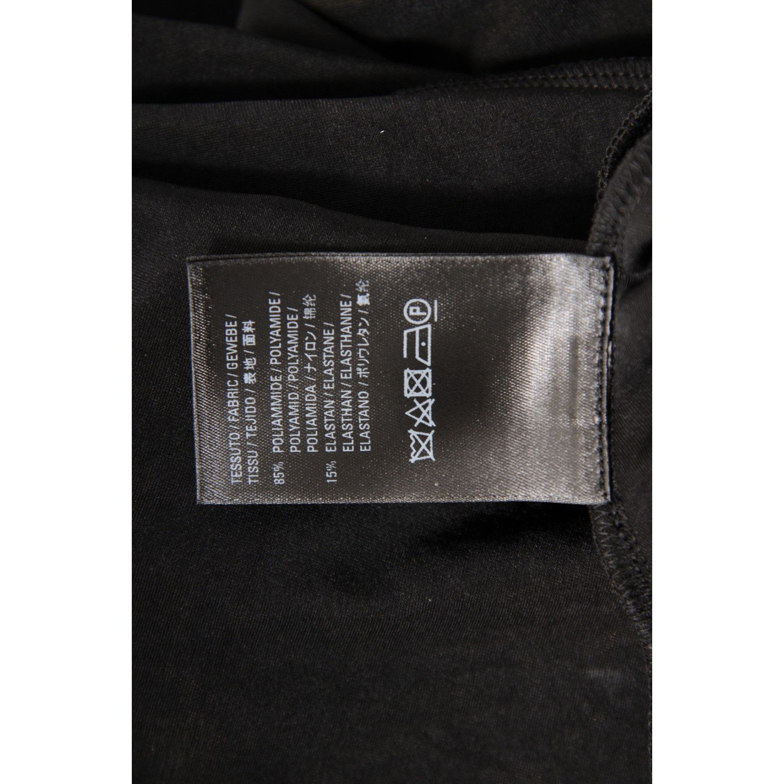 Balenciaga Wrap Mini Dress Black Crushed Velvet Tie Back Off Shoulder Size XS / US 0-2 / IT 36-38 - 11 Thumbnail